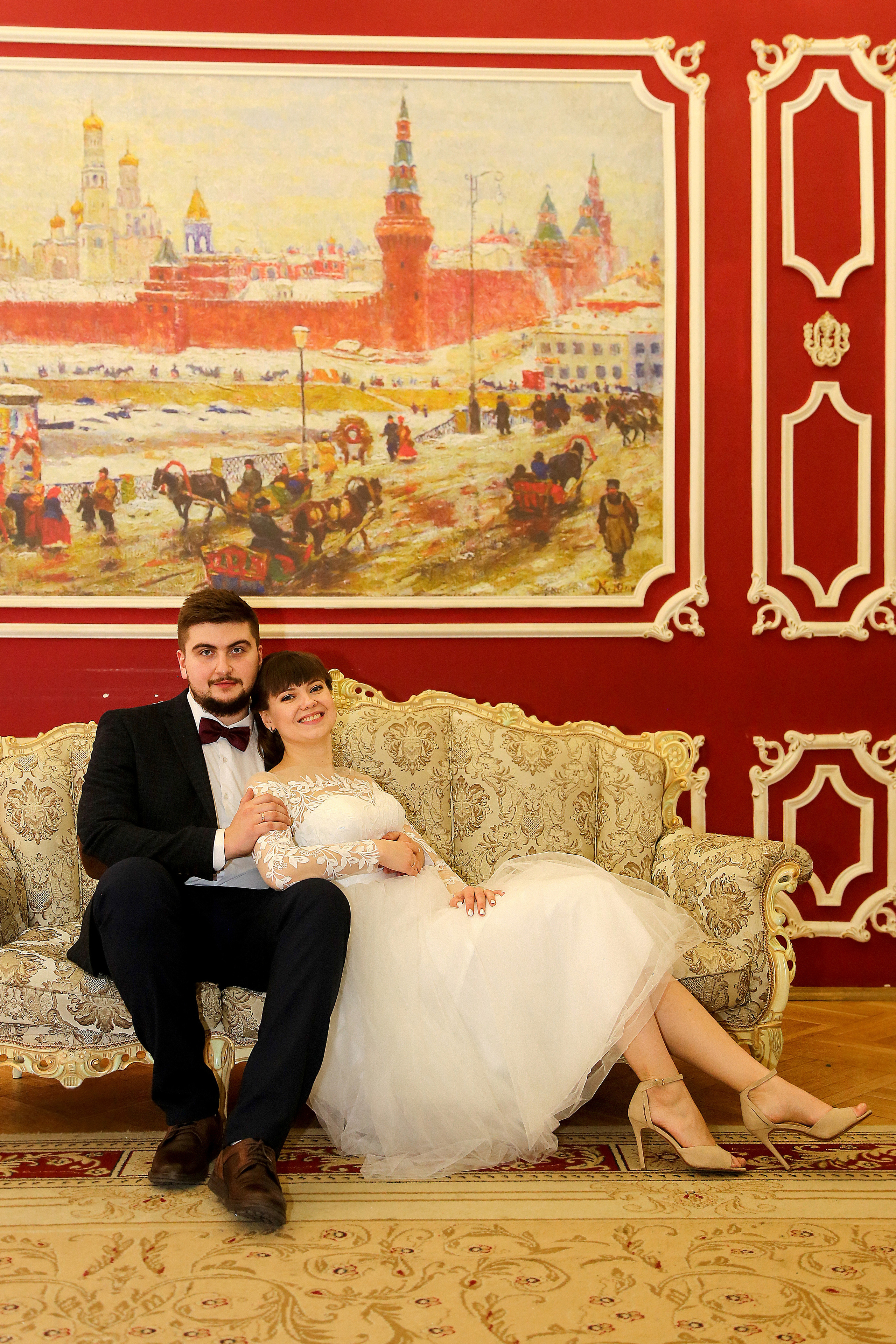 Роспись Елены и Александра. Фотограф Антон Чупринин