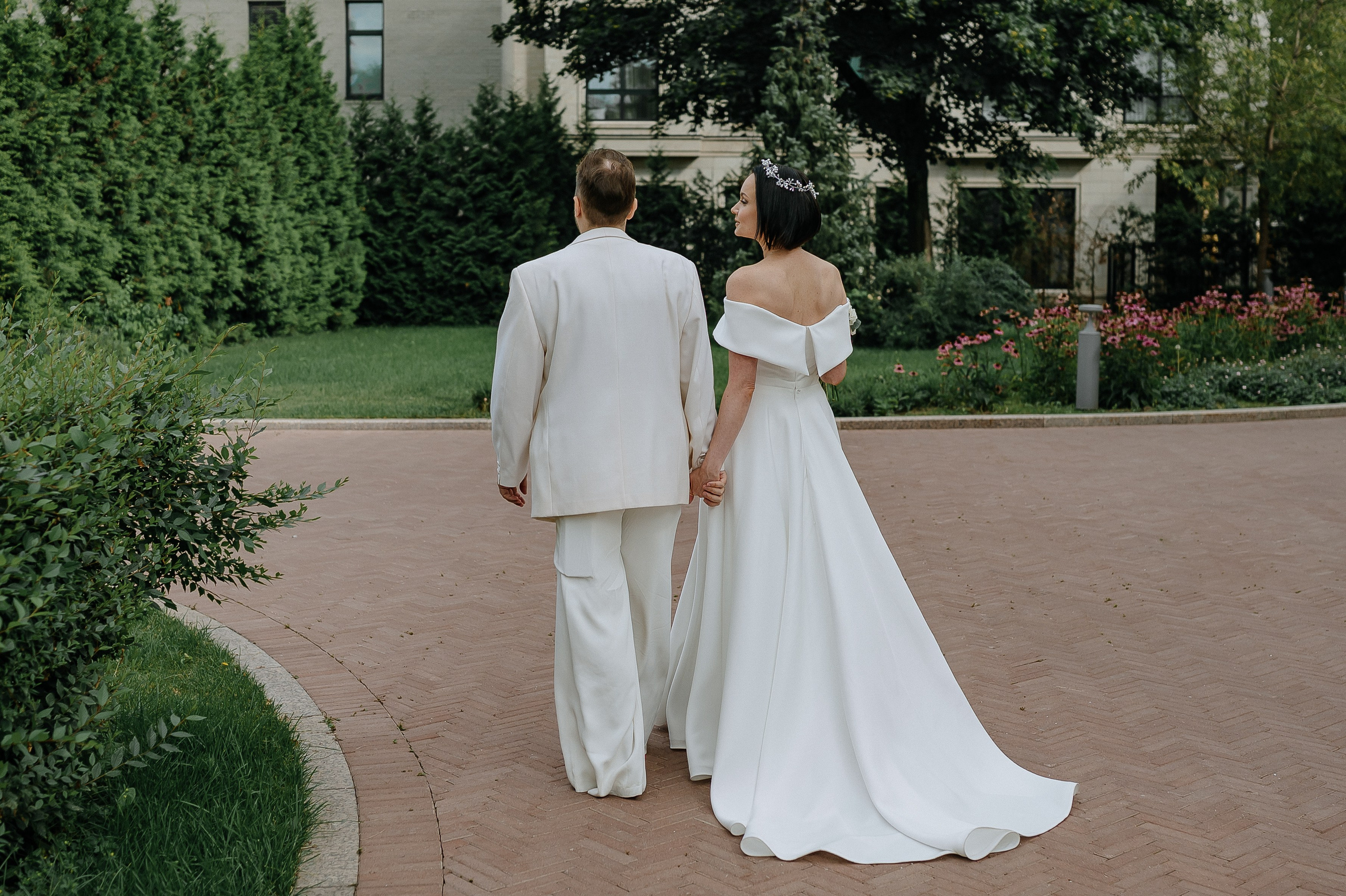 Свадебная прогулка в Усадьбе Васильчиквых