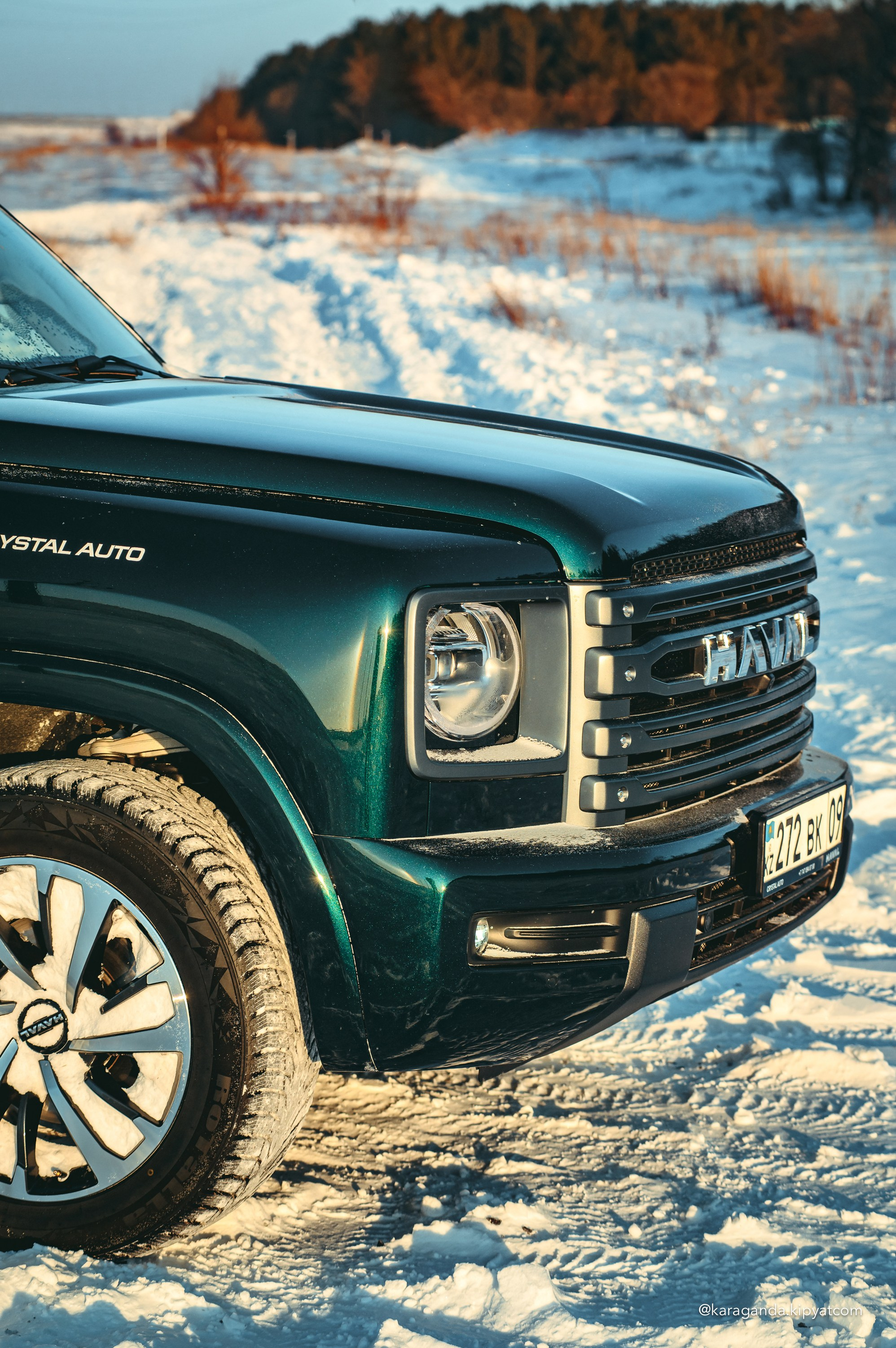 Зимний заезд на HAVAL H9. Кипятком Караганда