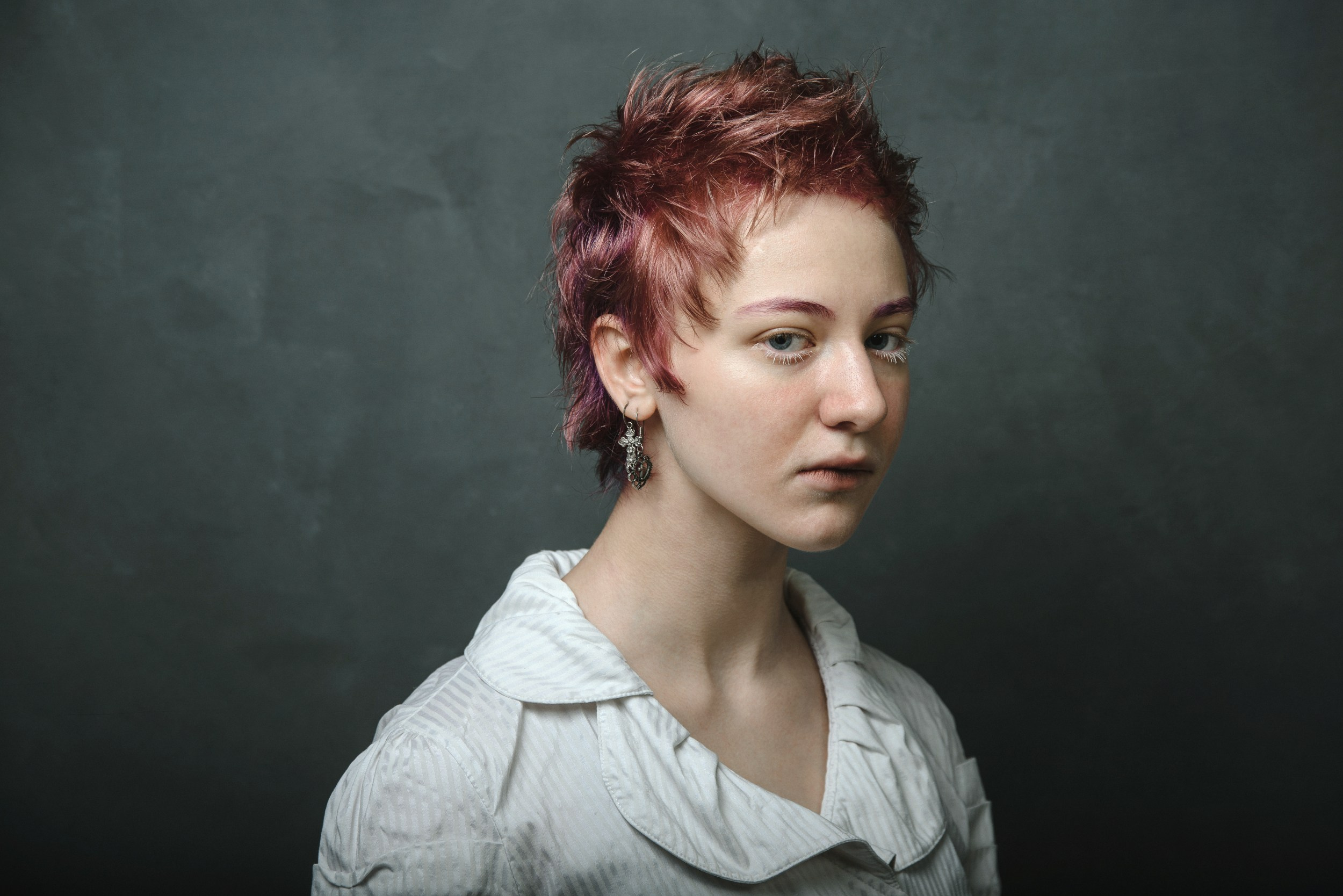 Поработали со школой парикмахерского искусства. Фотограф Денис Неместо, портрет, репортаж