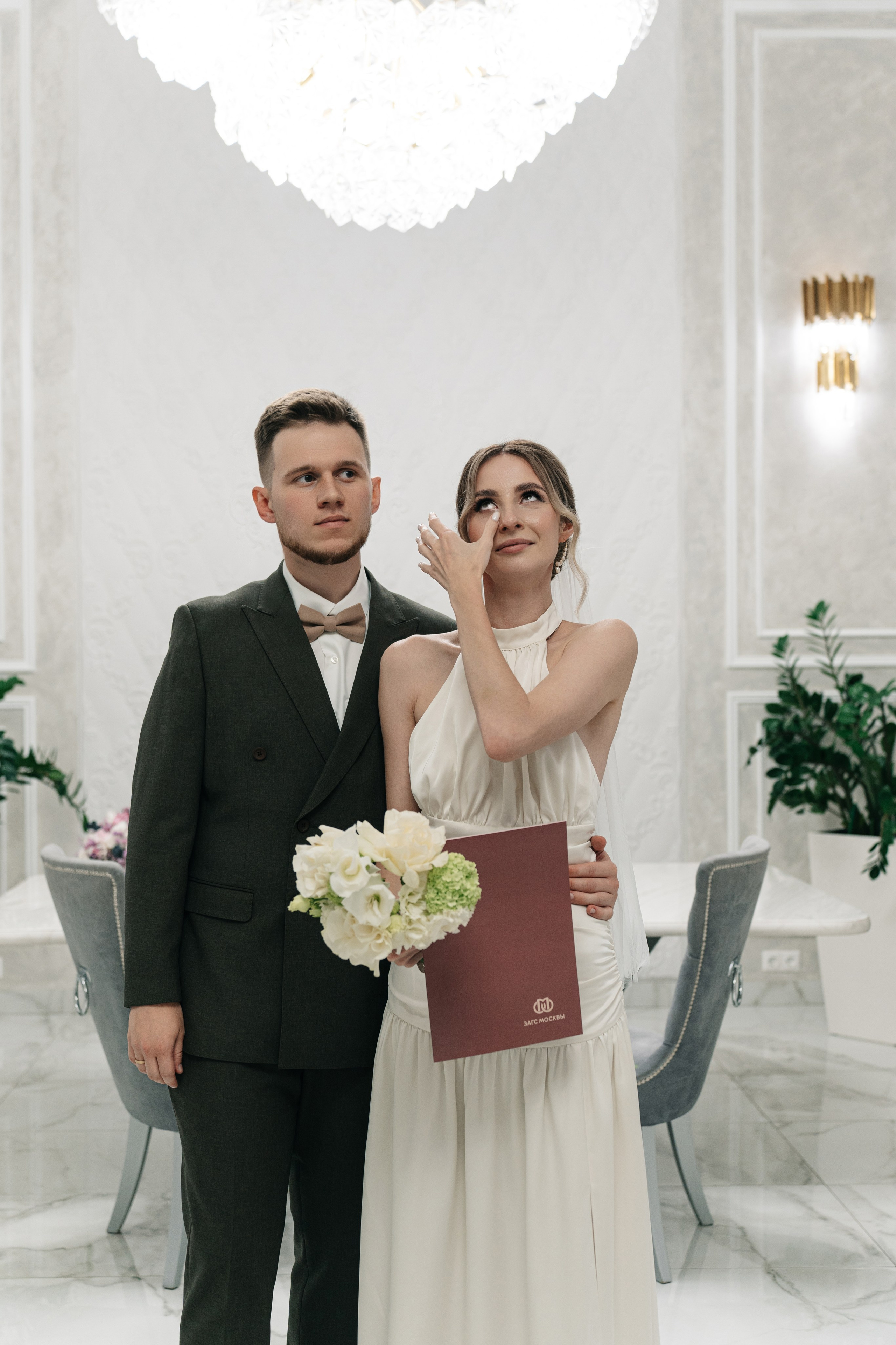 Свадебная фотосессия в Кутузовском ЗАГС