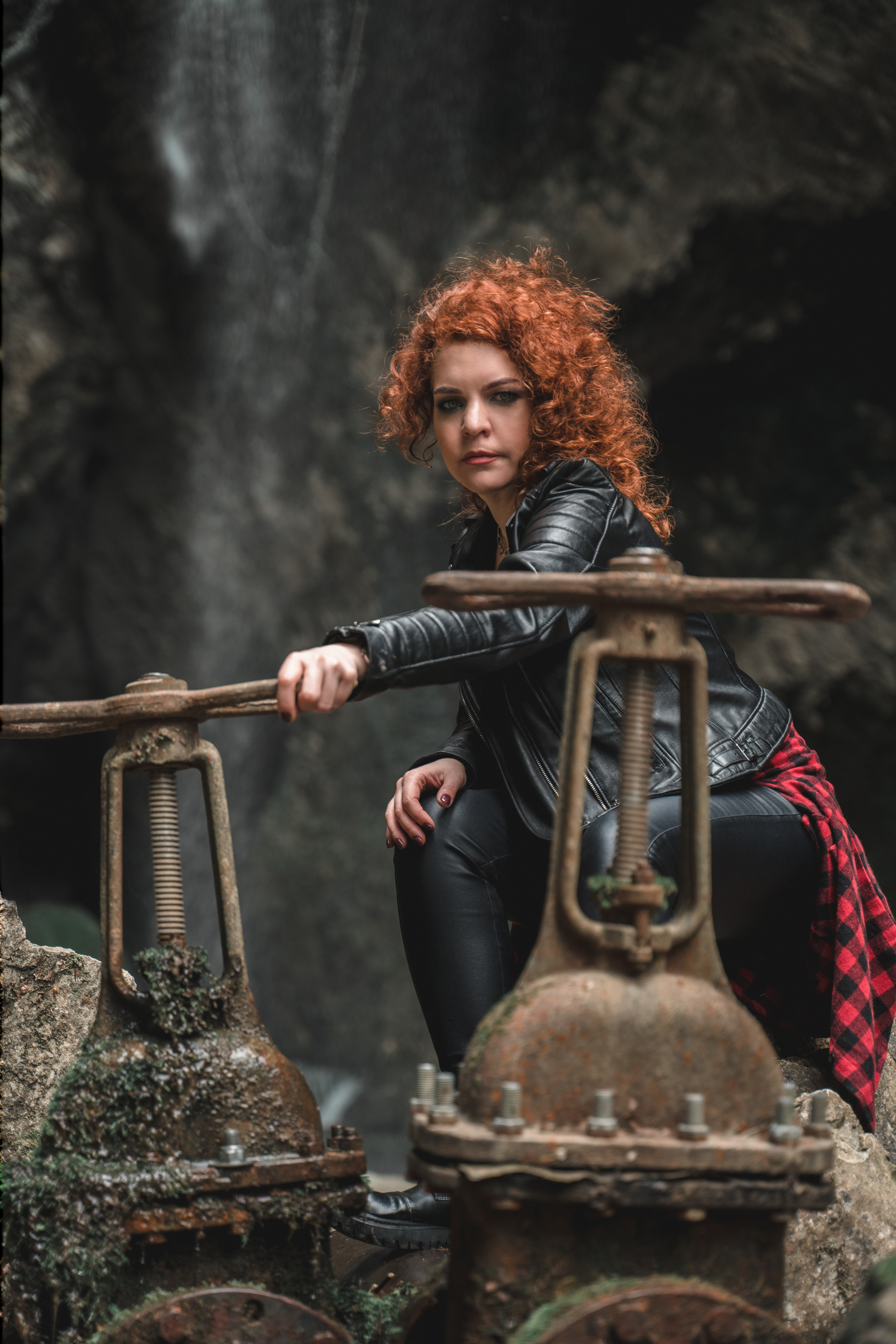 Waterfall keeper. Photographer Phuket