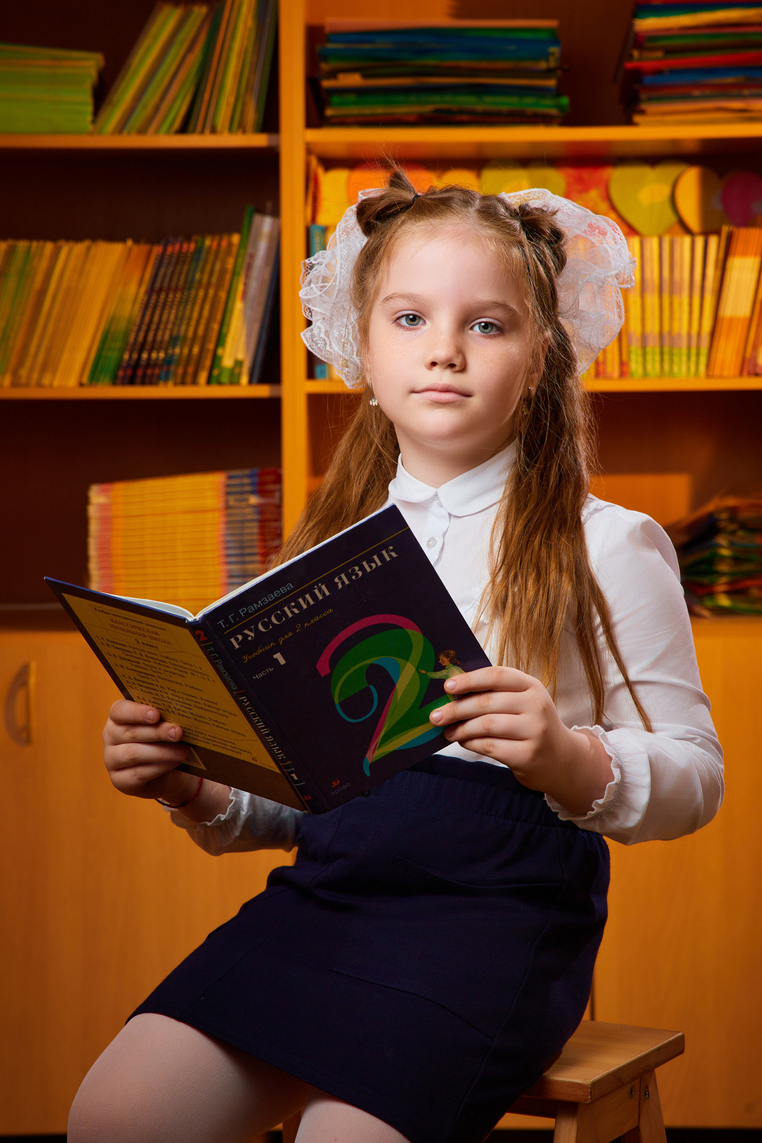 Общая фотография для начальной школы. Школьный фотограф, выпускные альбомы