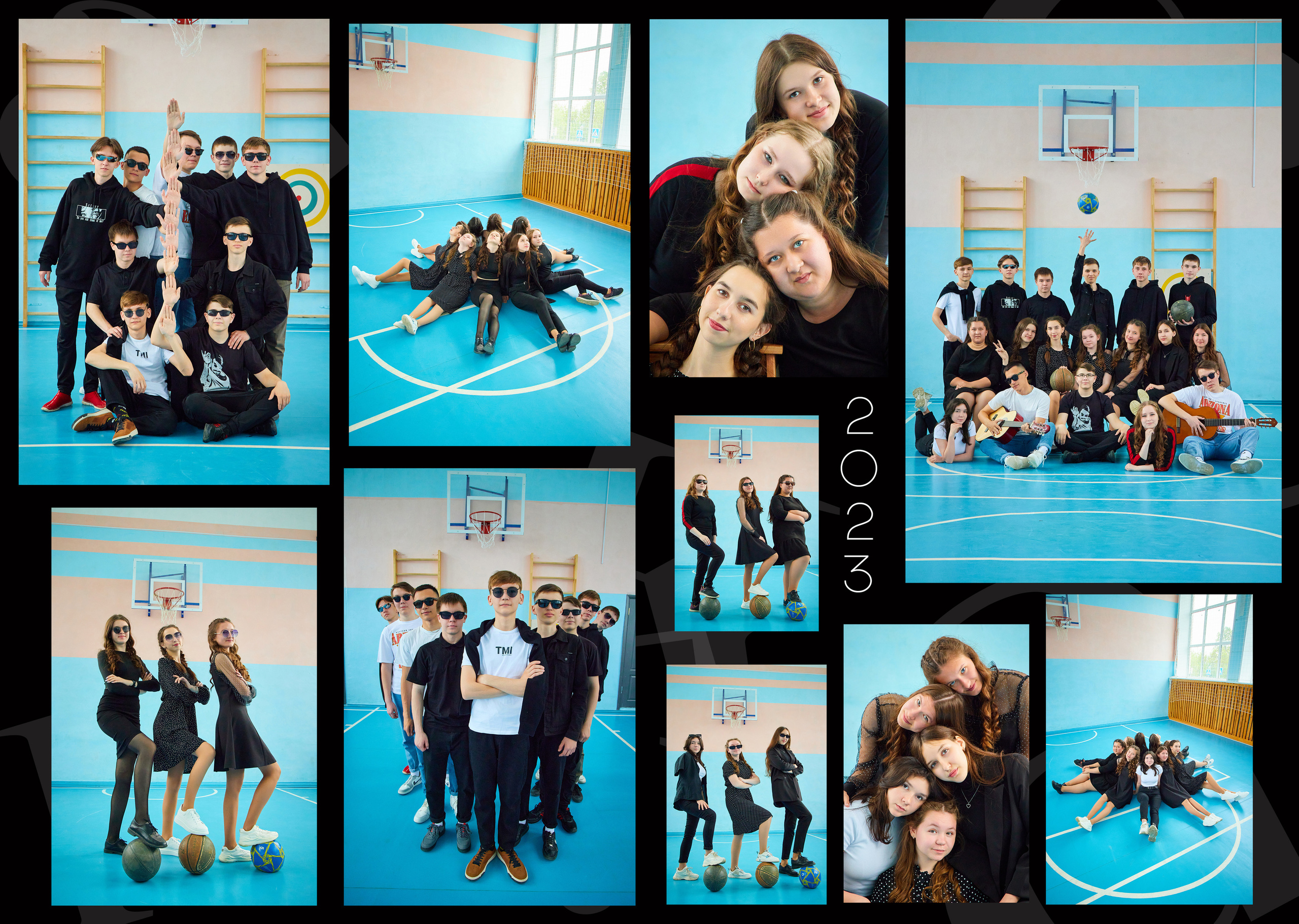 Максимальный черный выпускной альбом в Казани. Школьный фотограф, выпускные альбомы