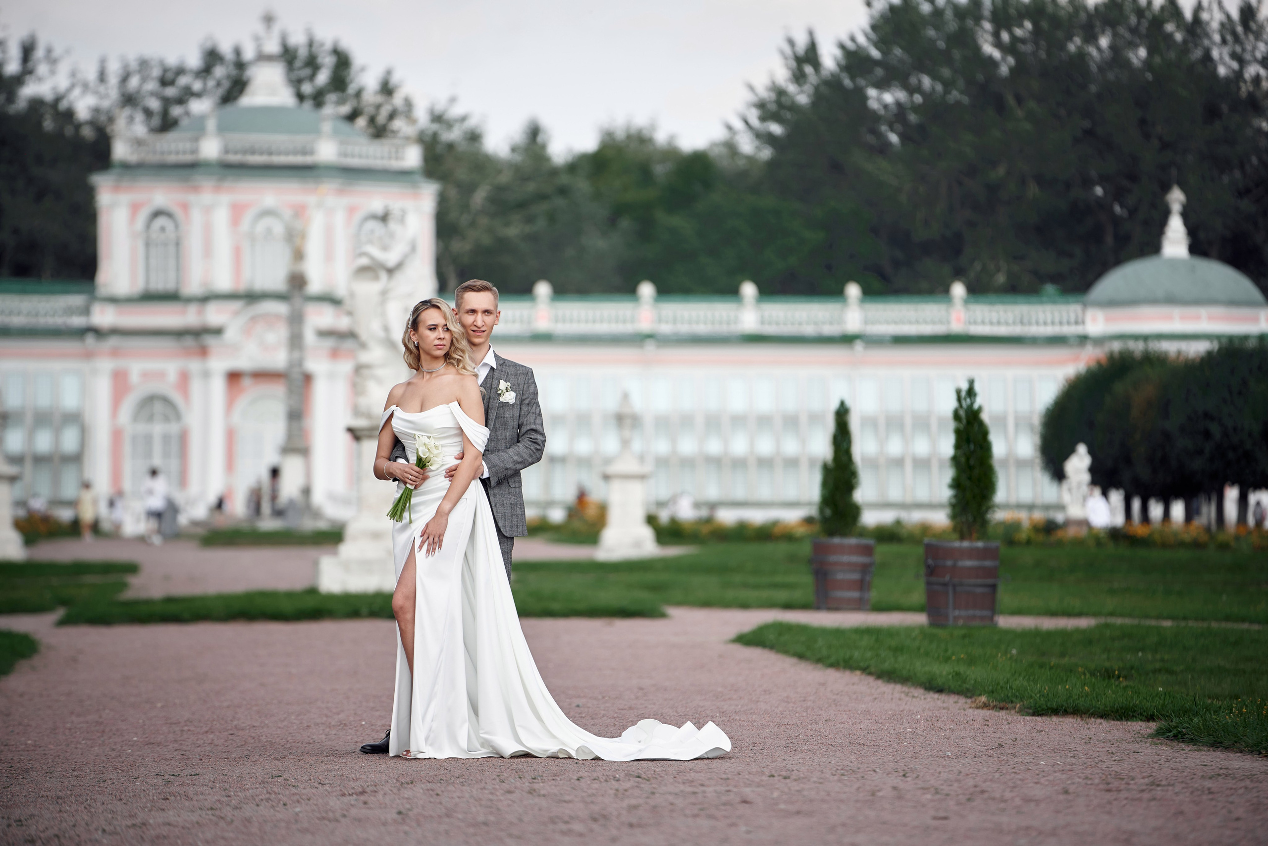 Свадебняа Фотосессия Николая и Анастасии в Кусково
