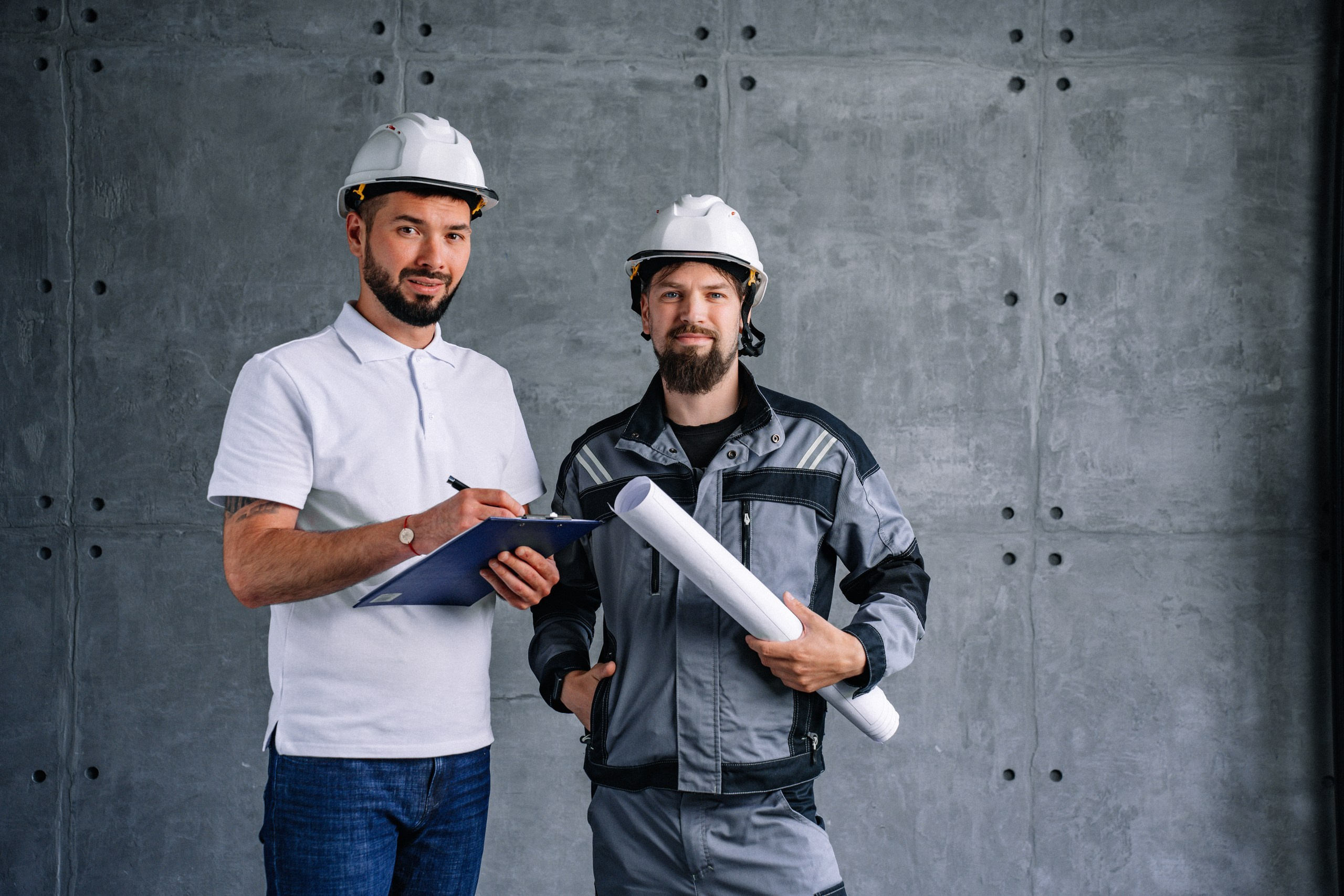 Бизнес фотосессия для строительной компании