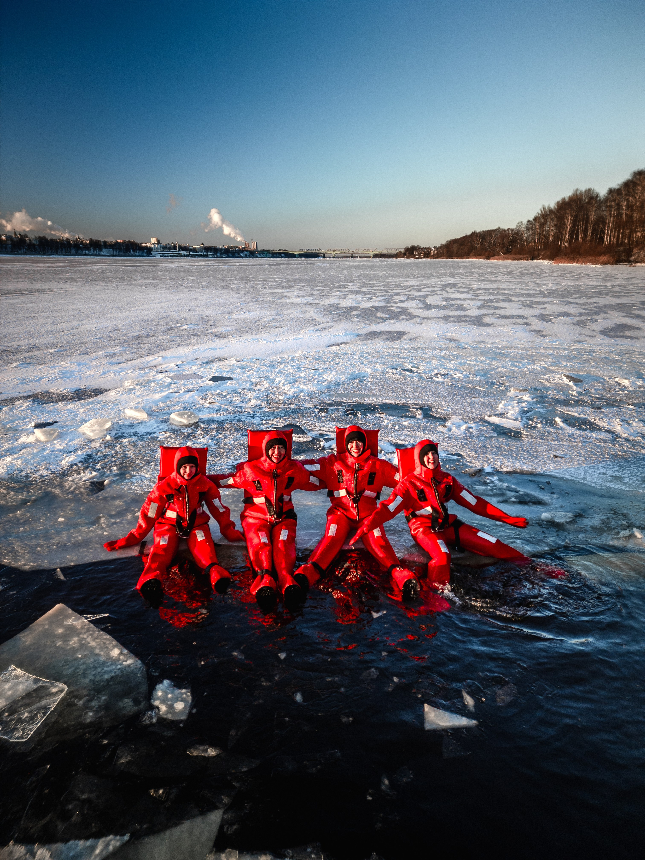 Айсфлоатинг #7. DRONBERRY — Аэросъемка Ярославль