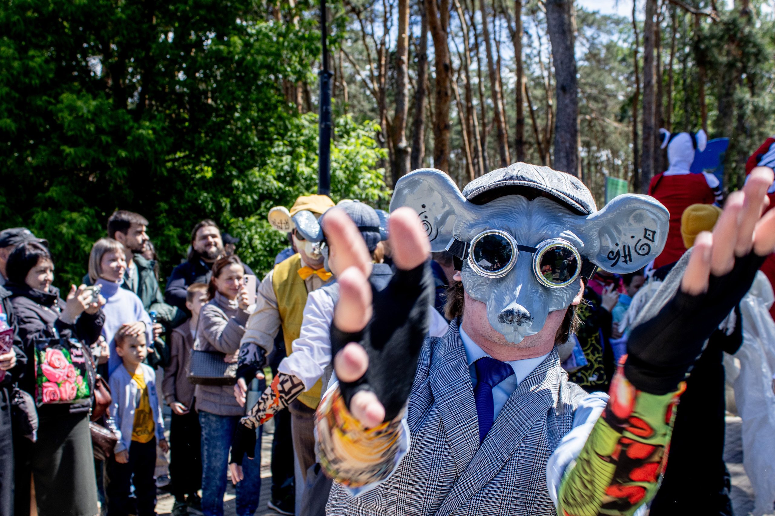 Street Theatre Parade / Platonov Fest, Voronezh. Photographer Natalia Mershina