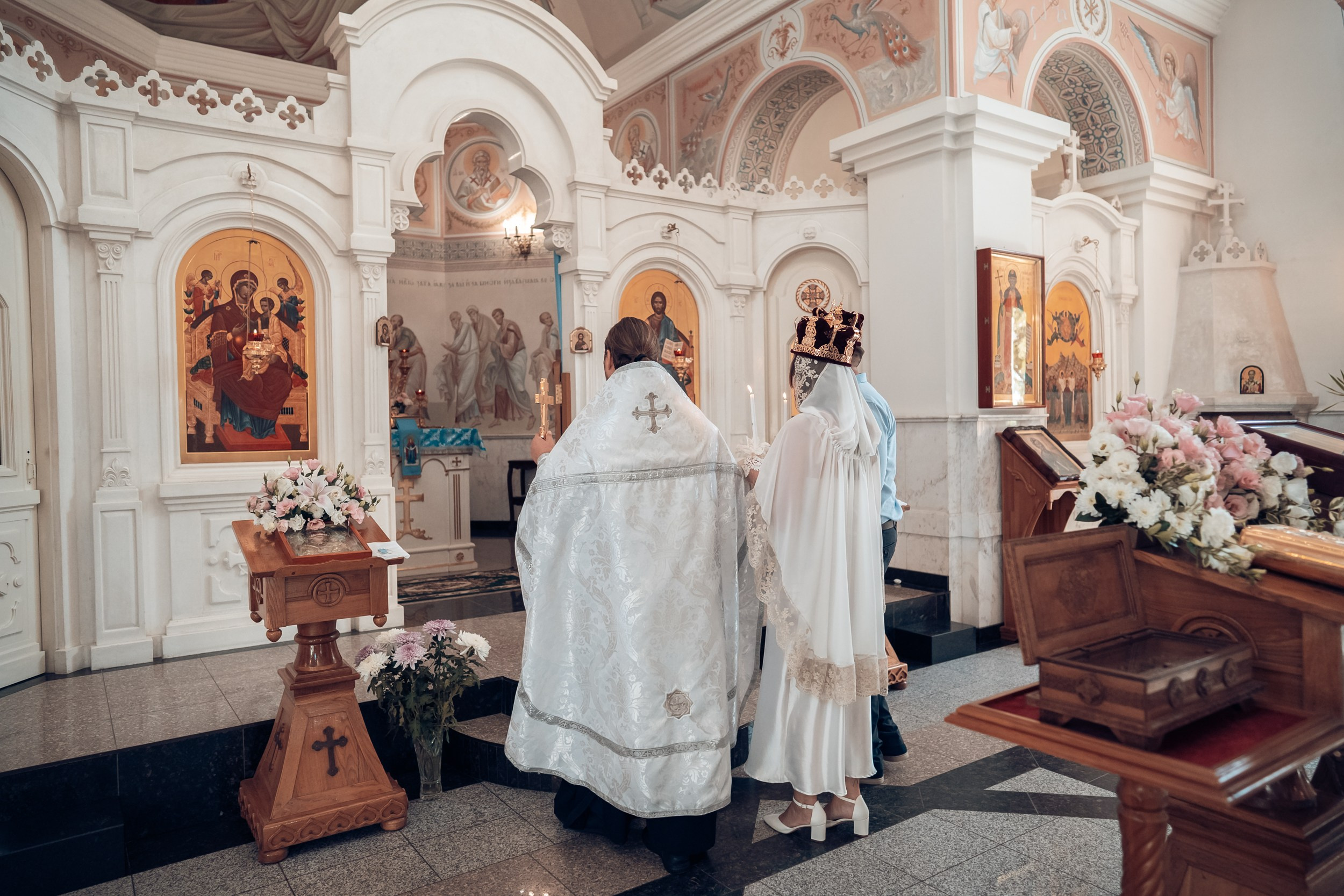 Венчание в храме Вознесения Господне г. Севастополь. Церковный фотограф Севастополь