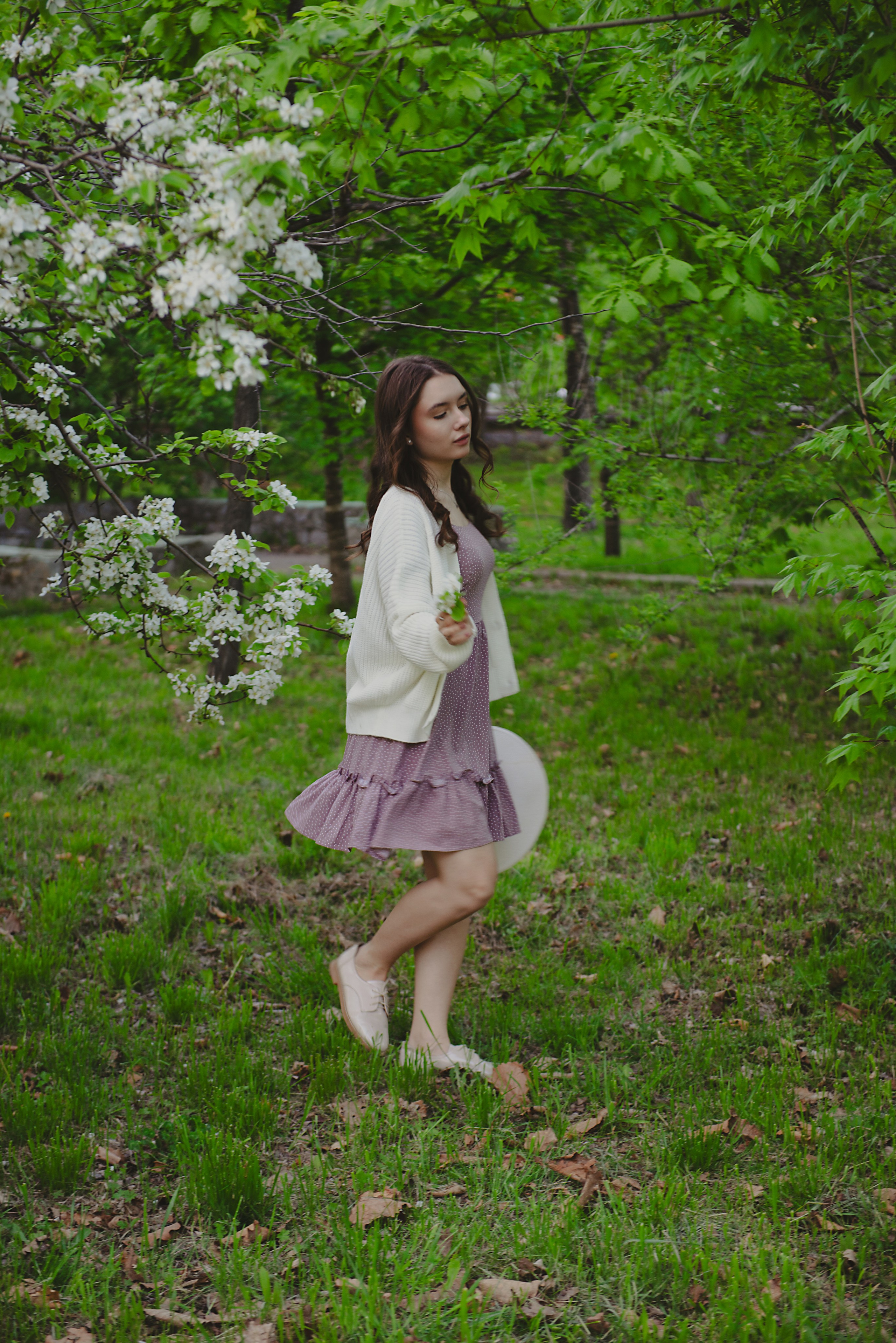 Прогулка в цветущих яблонях. Фотограф в Хабаровске