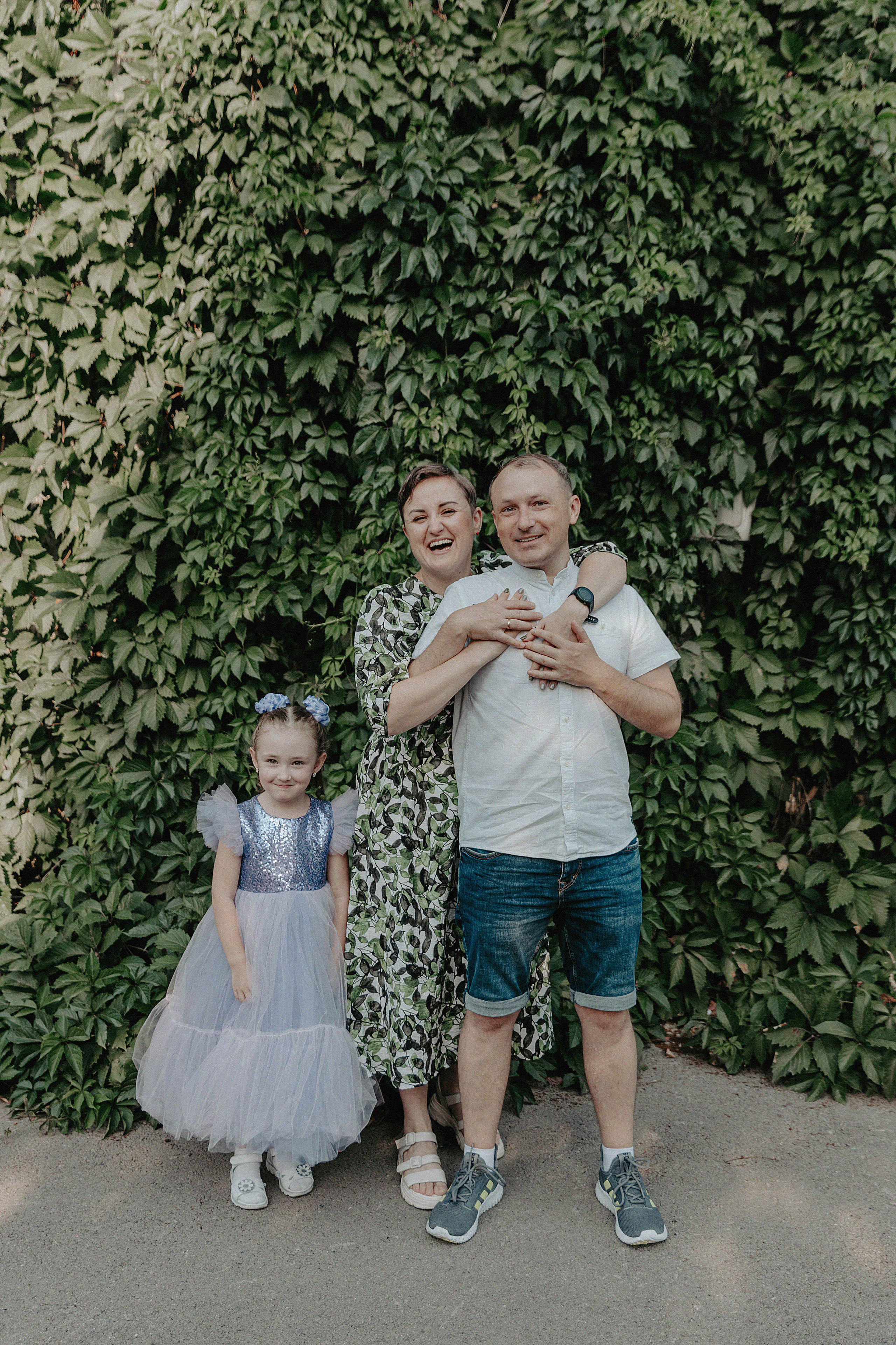 Семейная фотосессия в Ботаническом саду. Свадебный, семейный и портретный фотограф в Алматы, Костанай