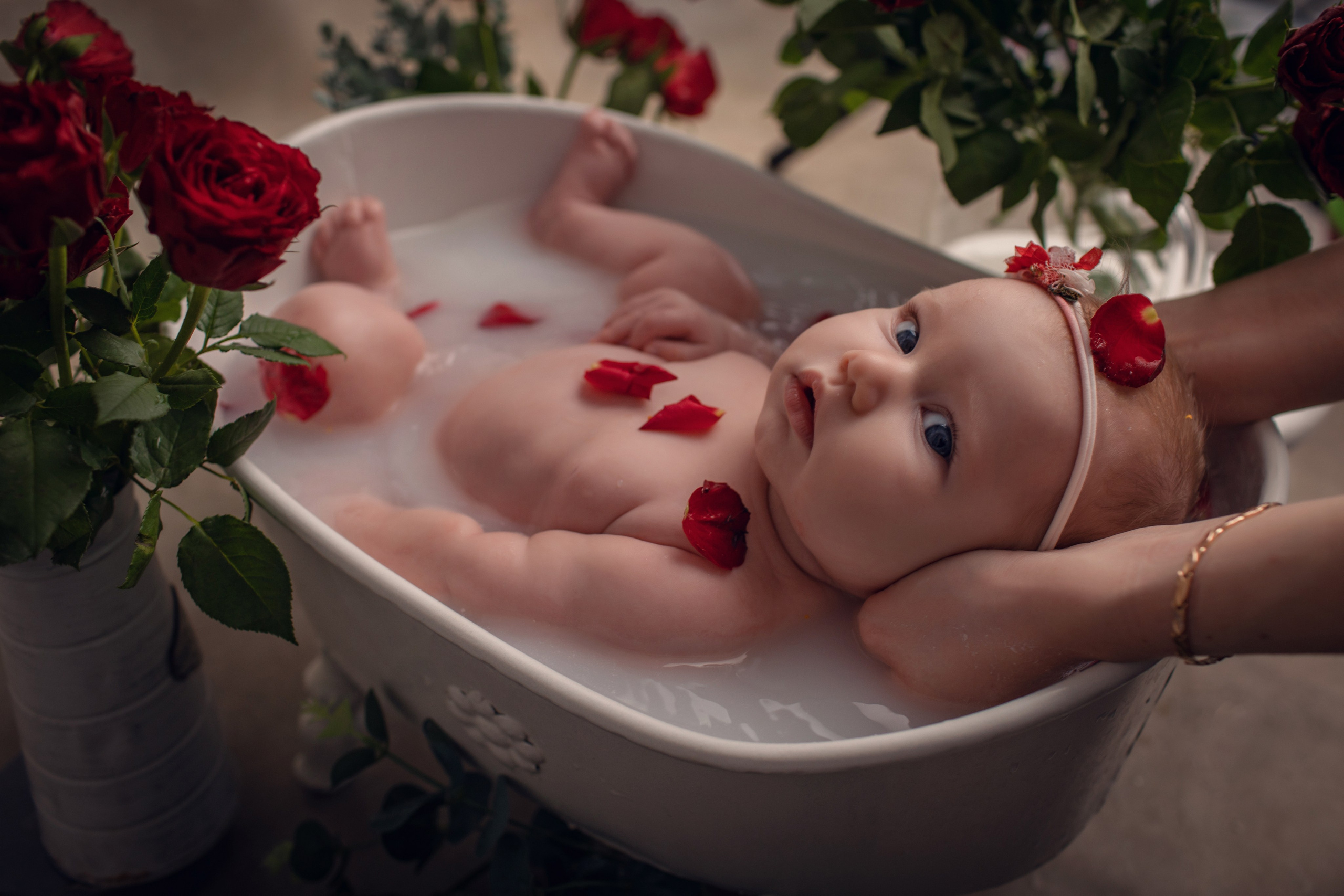 Фотосессия малышей до 1 года (3-6 мес, 6-9 мес, с 9-12 мес). Фотостудия для новорожденных и малышей в Твери — «На ручках»