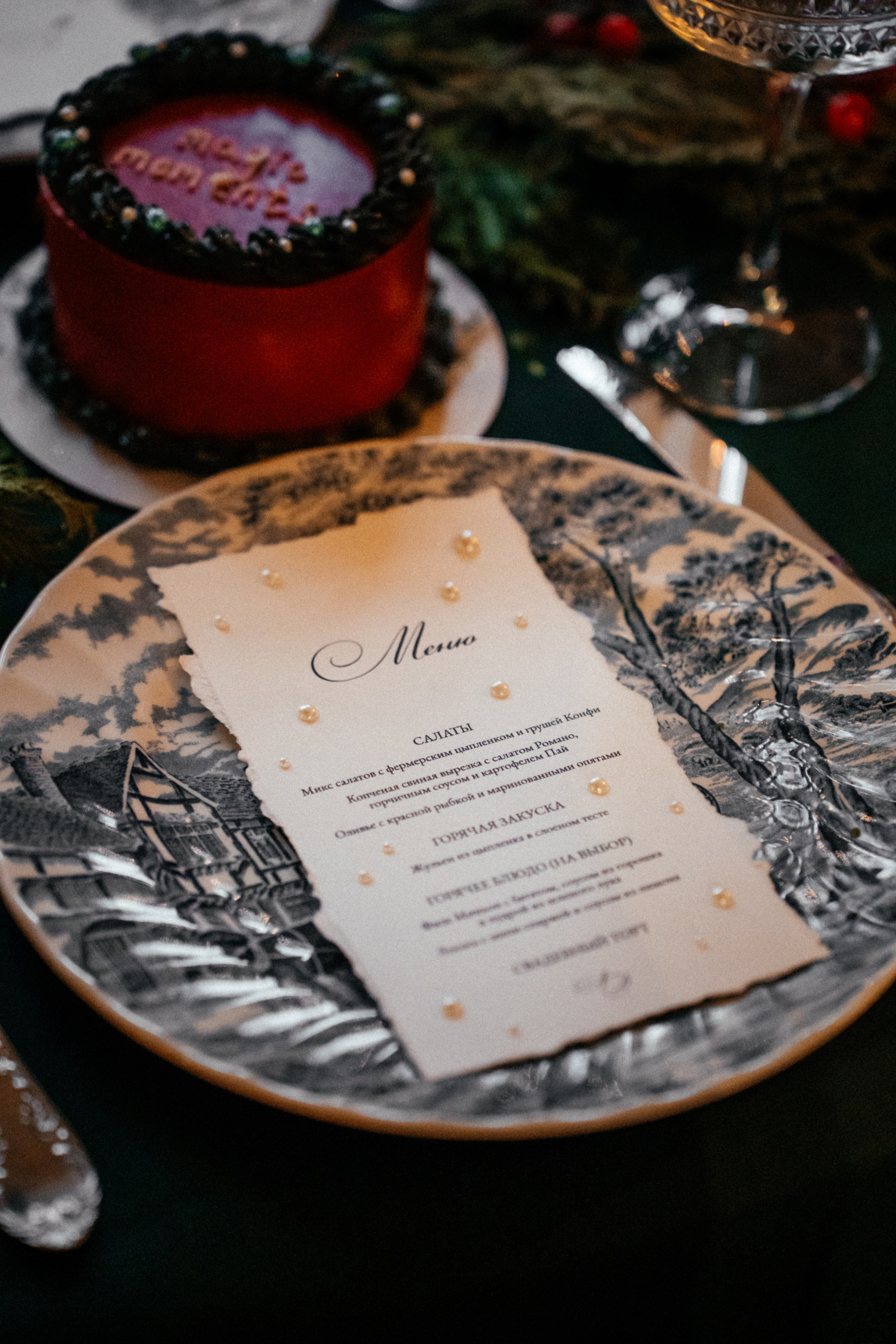 Новогодняя свадебная история в фотостудии