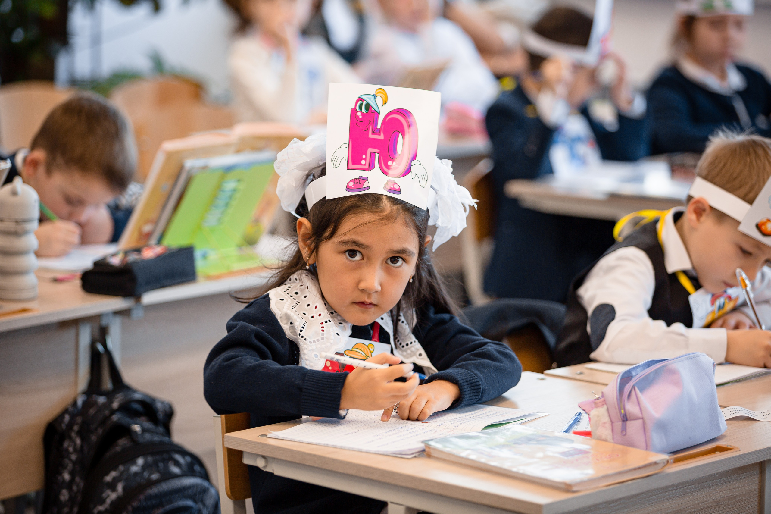 Первоклассники. Отбасылық фотограф Алена Шаталова