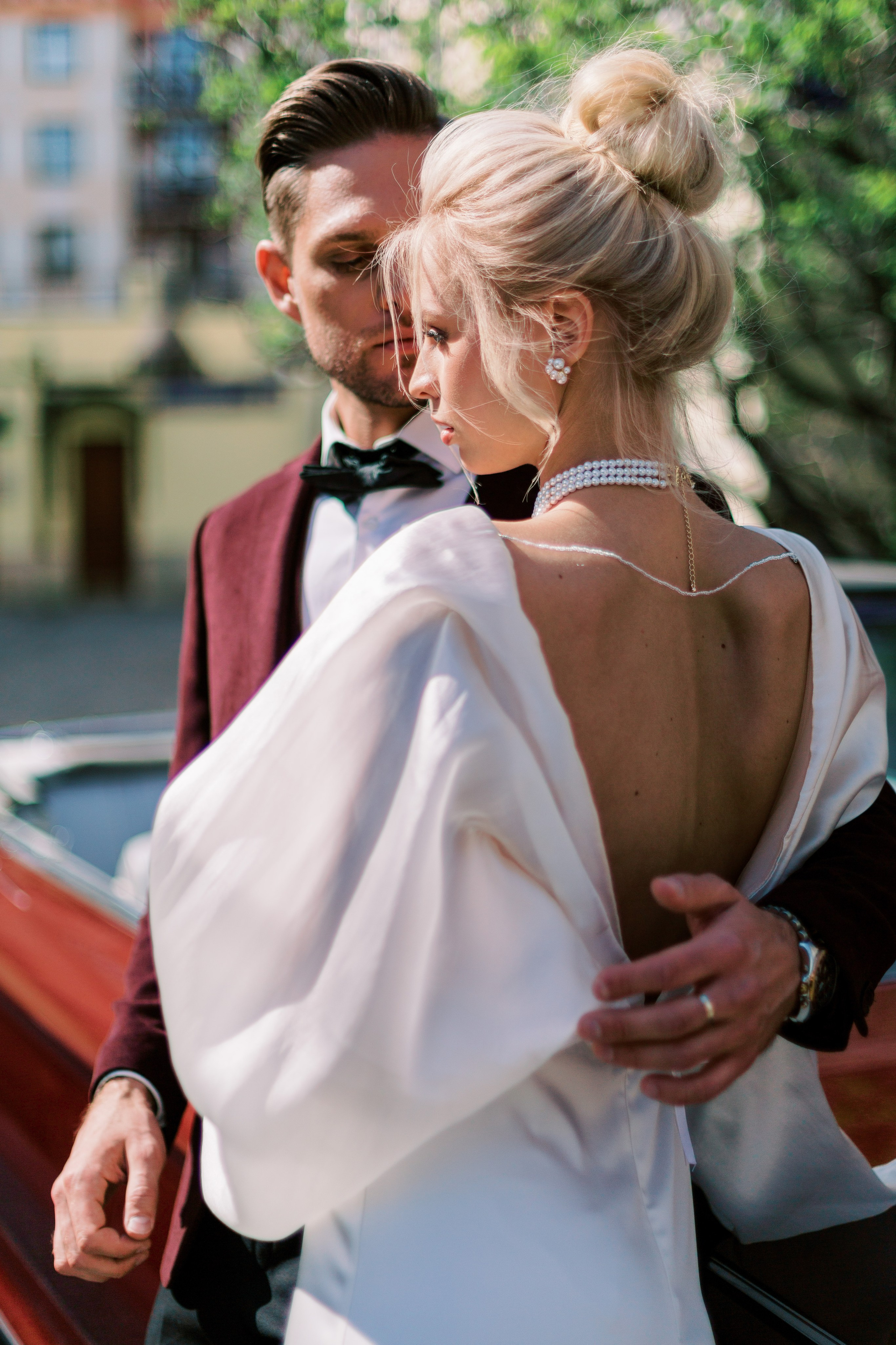 Свадебная фотосессия в Москве, отель Hotel Russo-Balt