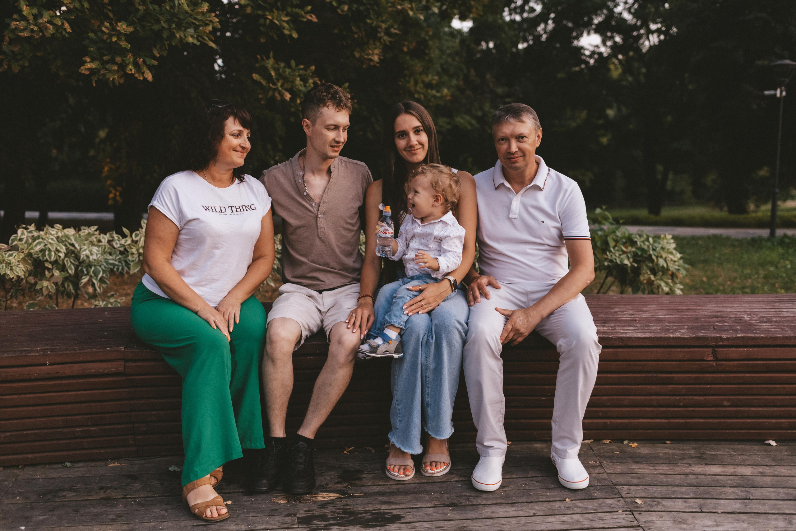 Тёплая прогулка в конце лета. Женский и семейный фотограф в Москве Ирина Лысикова