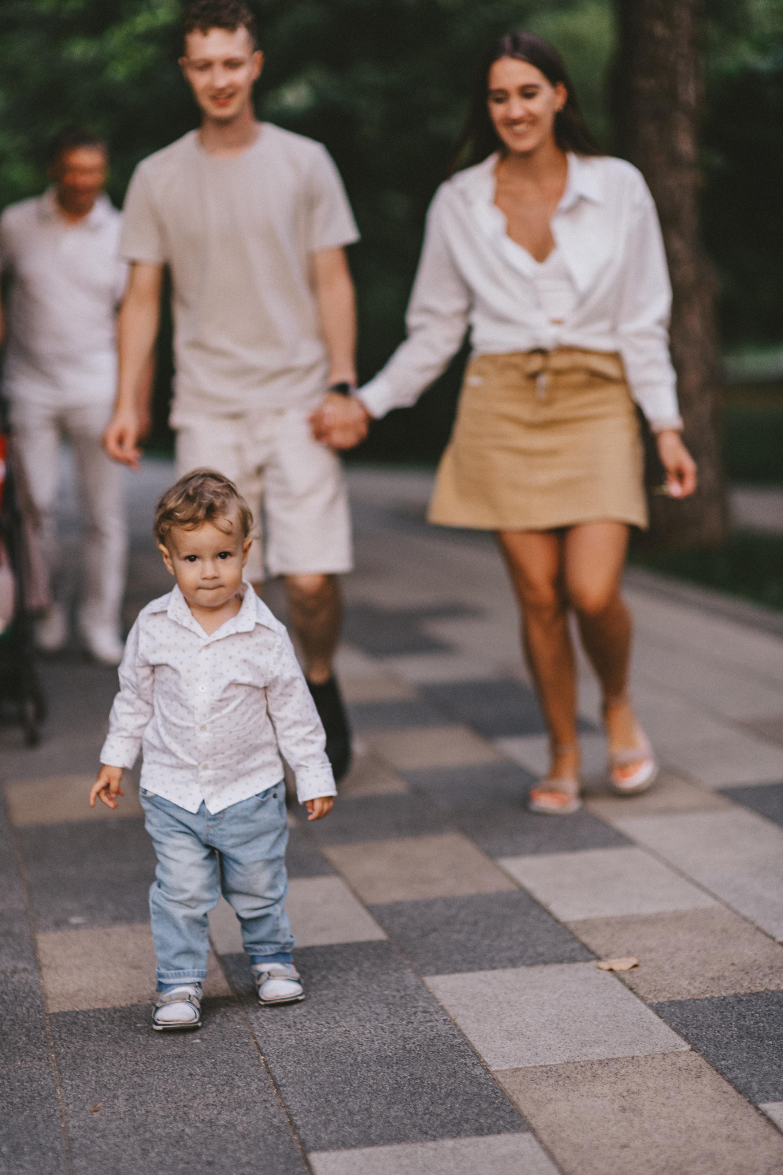 Тёплая прогулка в конце лета. Женский и семейный фотограф в Москве Ирина Лысикова