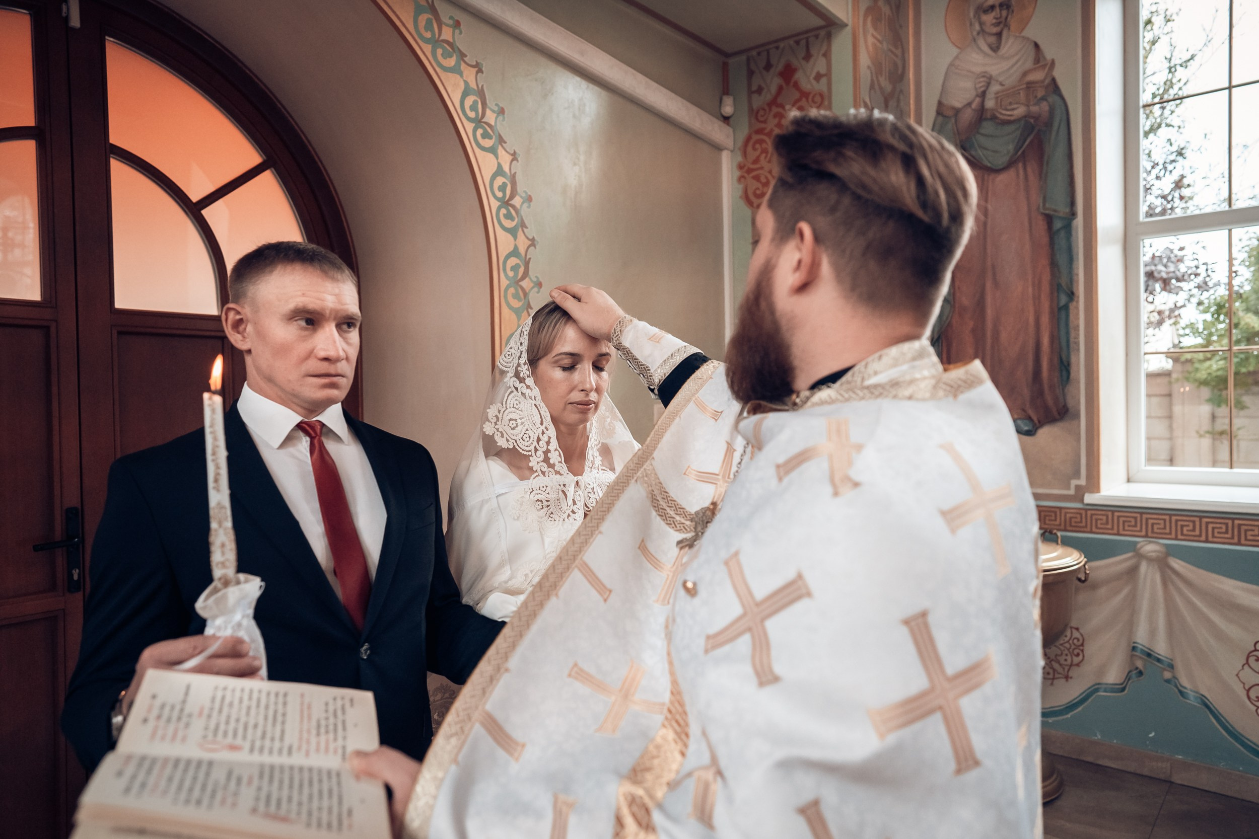 Венчание в храме ап.Андрея Первозванного Севастополь. Церковный фотограф Севастополь