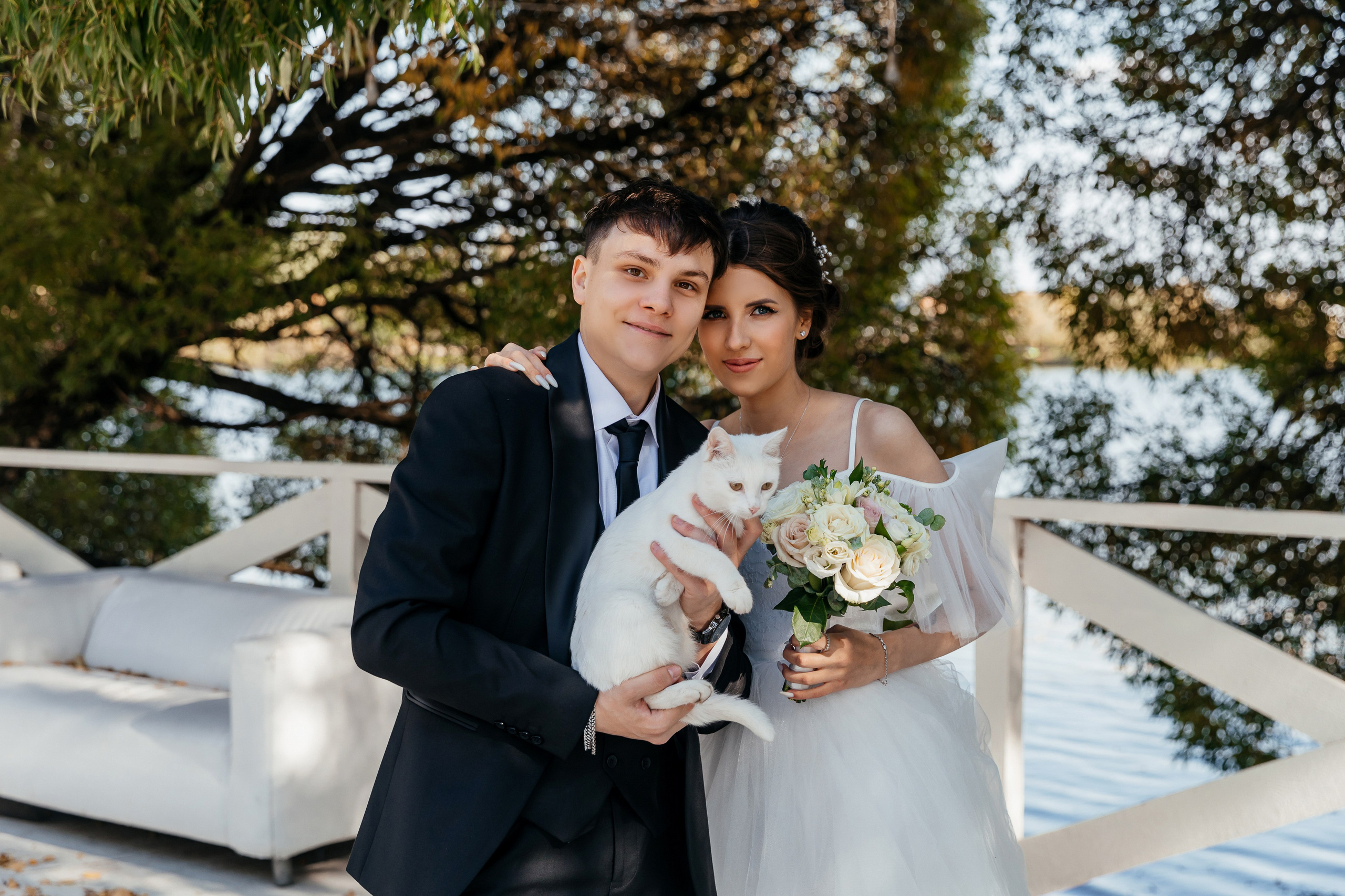 Осенняя свадьба за городом. Свадебный и семейный фотограф в Москве Анастасия Карасева