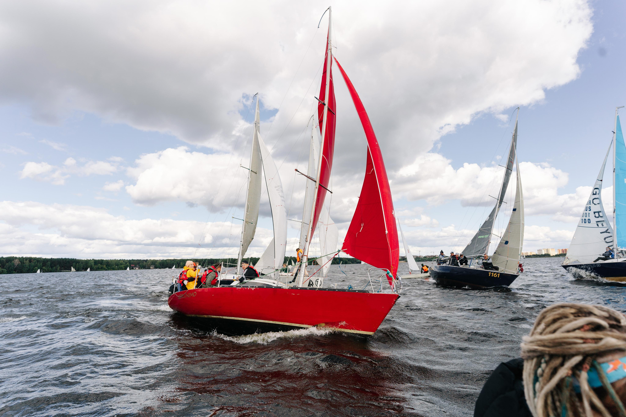 Фотосессия на Пироговском водохранилище, фотограф на регату