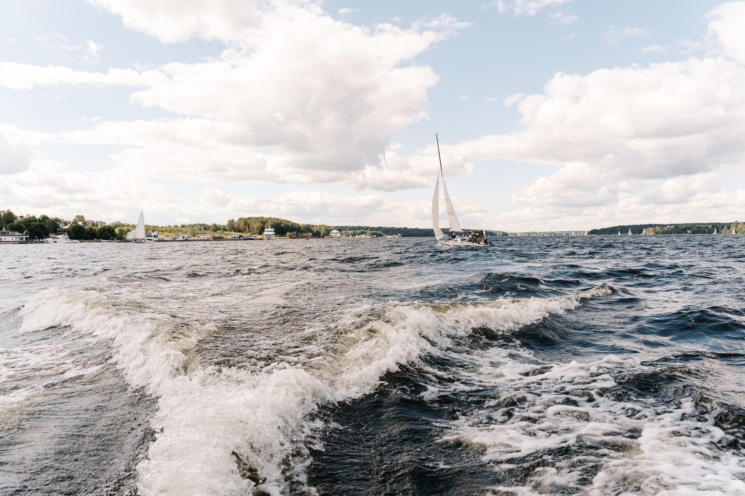 Фотосессия на Пироговском водохранилище, фотограф на регату