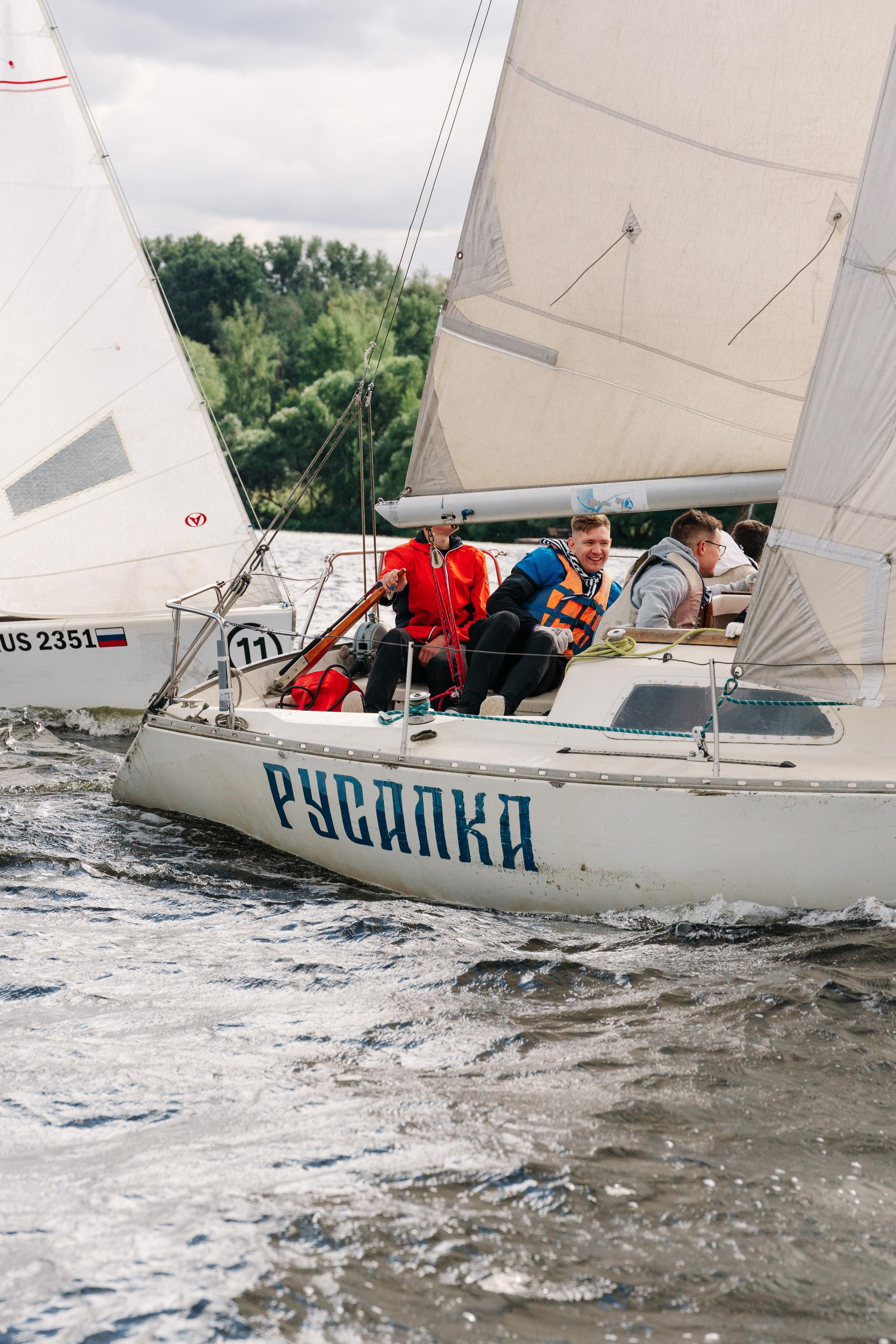 Фотосессия на Пироговском водохранилище, фотограф на регату