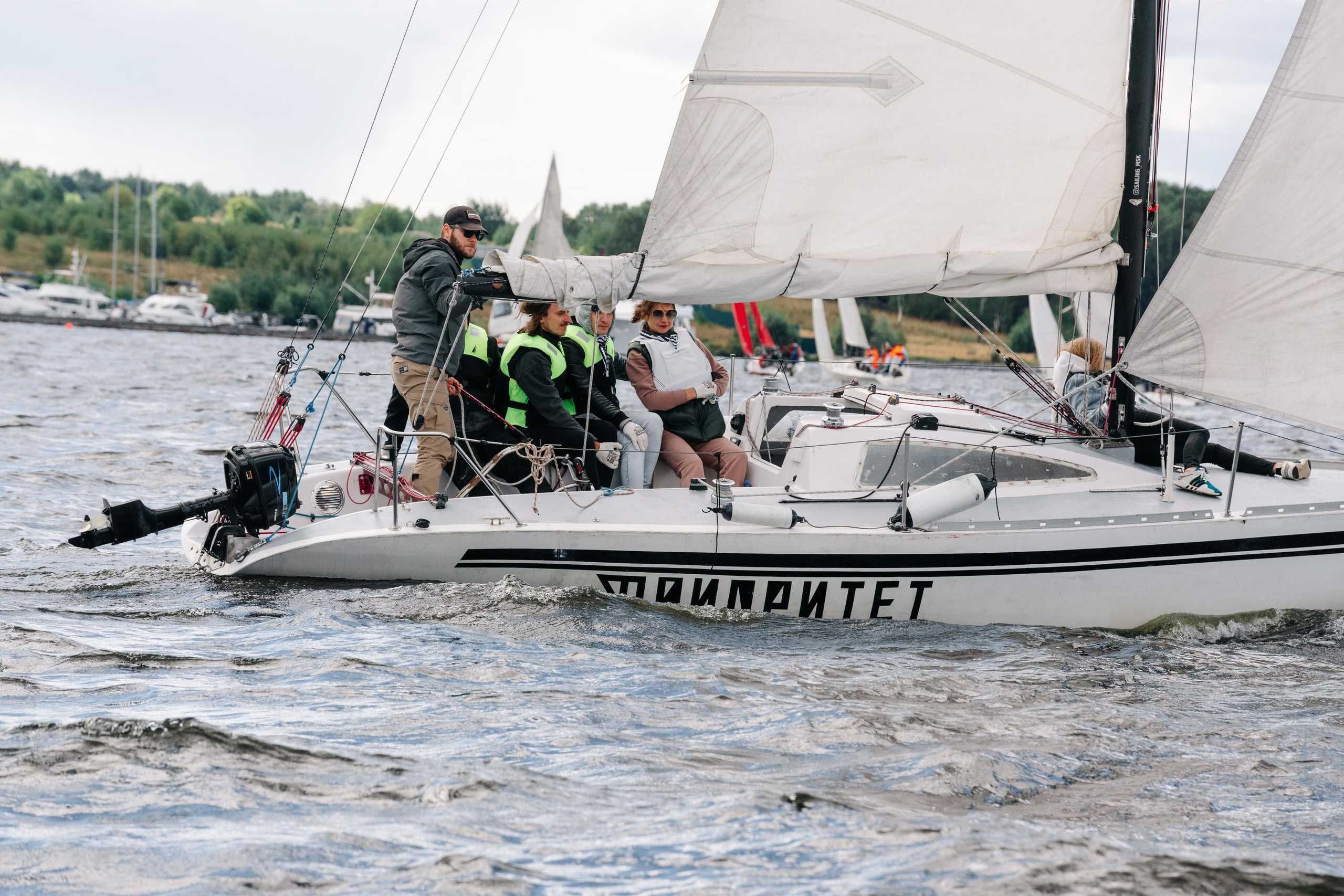 Фотосессия на Пироговском водохранилище, фотограф на регату