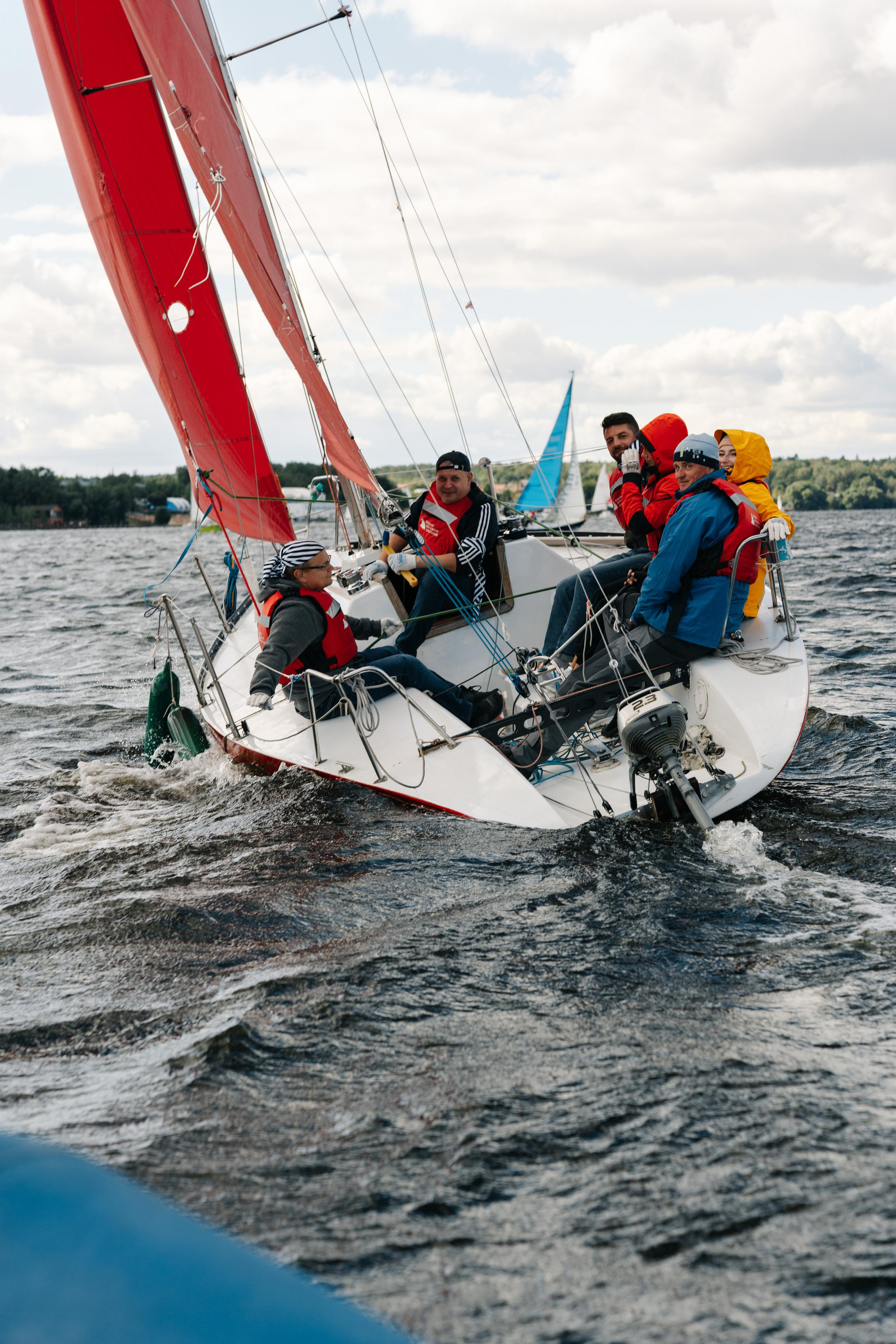 Фотосессия на Пироговском водохранилище, фотограф на регату
