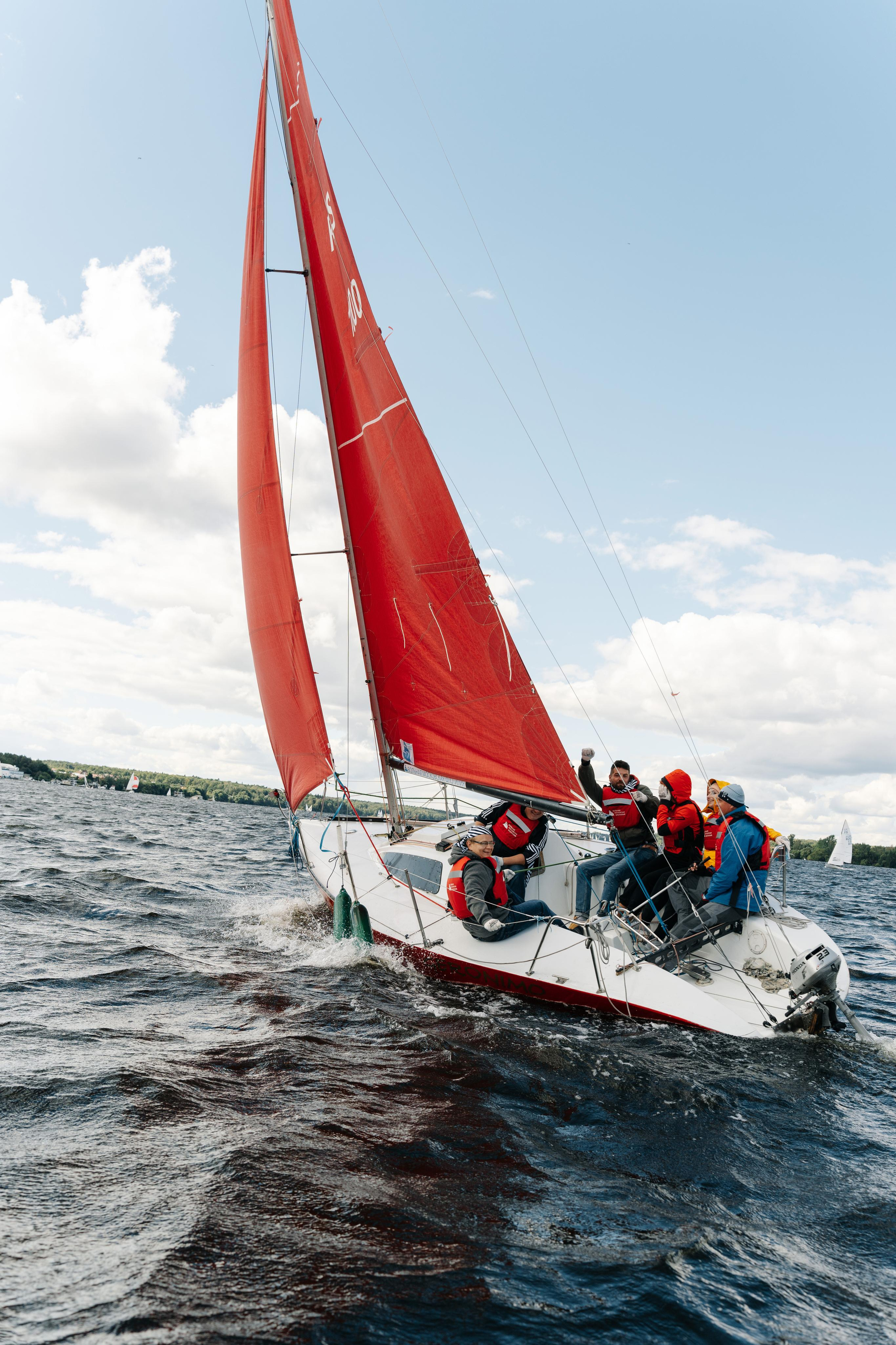 Фотосессия на Пироговском водохранилище, фотограф на регату