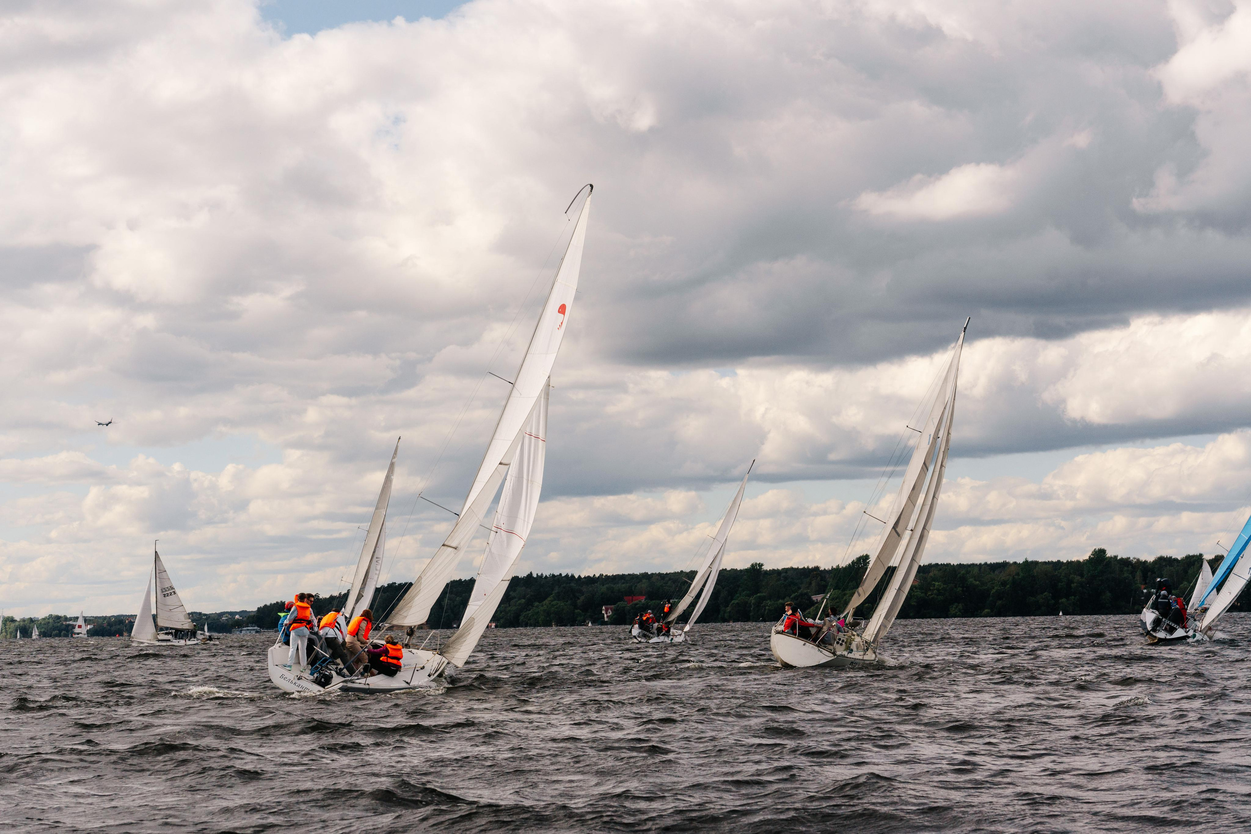 Фотосессия на Пироговском водохранилище, фотограф на регату