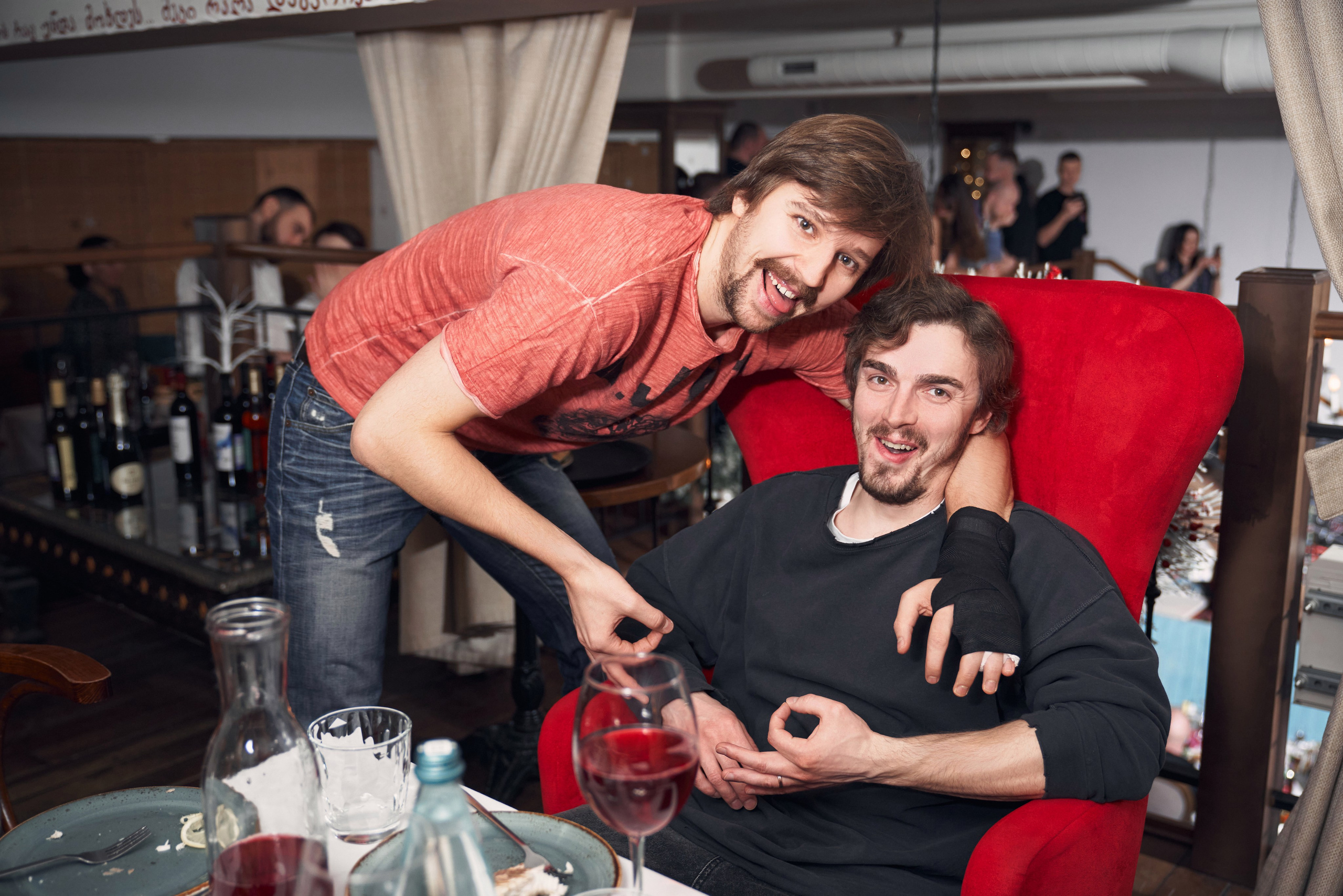 Новогодний корпоратив сети фитнесс клубов «Анатомия» — фотограф Опарин