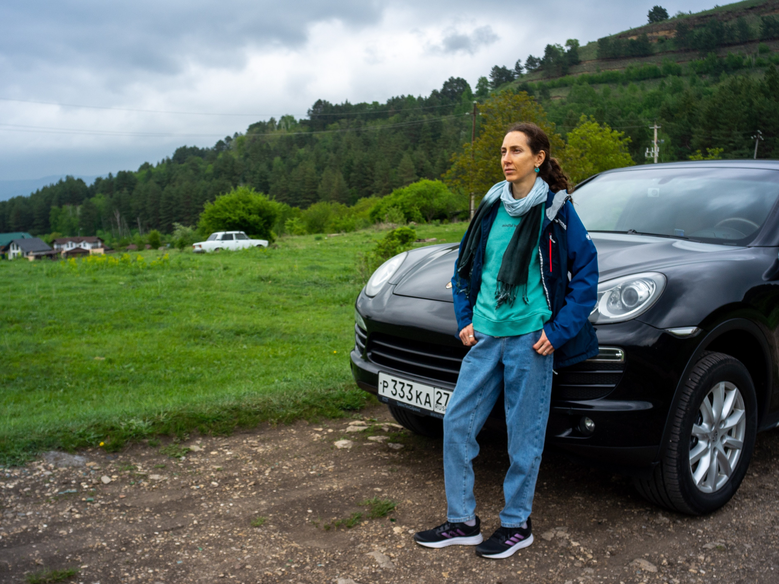 Дорога к Джилы-Су и лошадки в тумане. Фотограф-документалист Мария Осокина