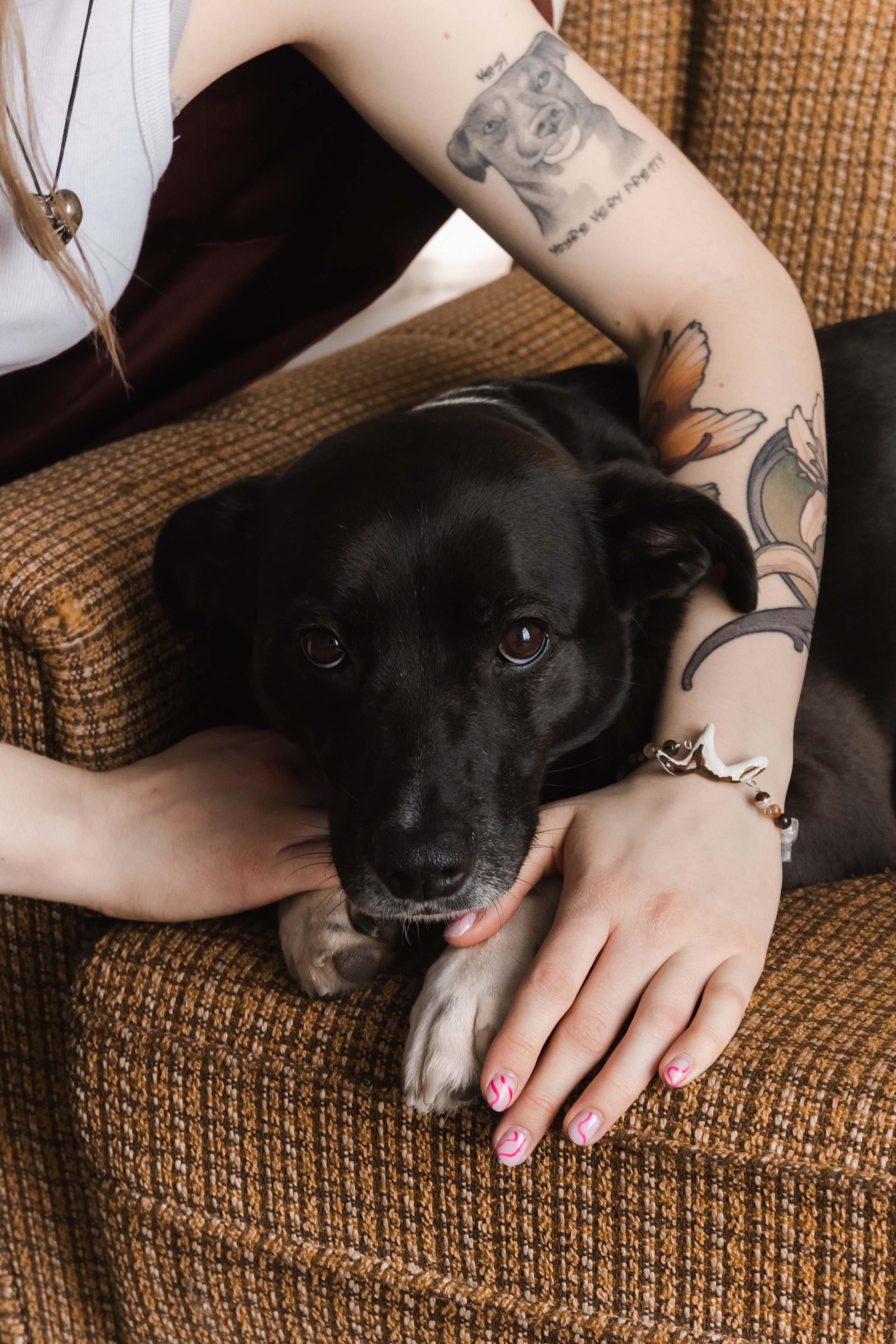 Фотосъемка Ангелины с питомцами. Портретный и репортажный фотограф в Санкт-Петербурге | Валерия Кайряк