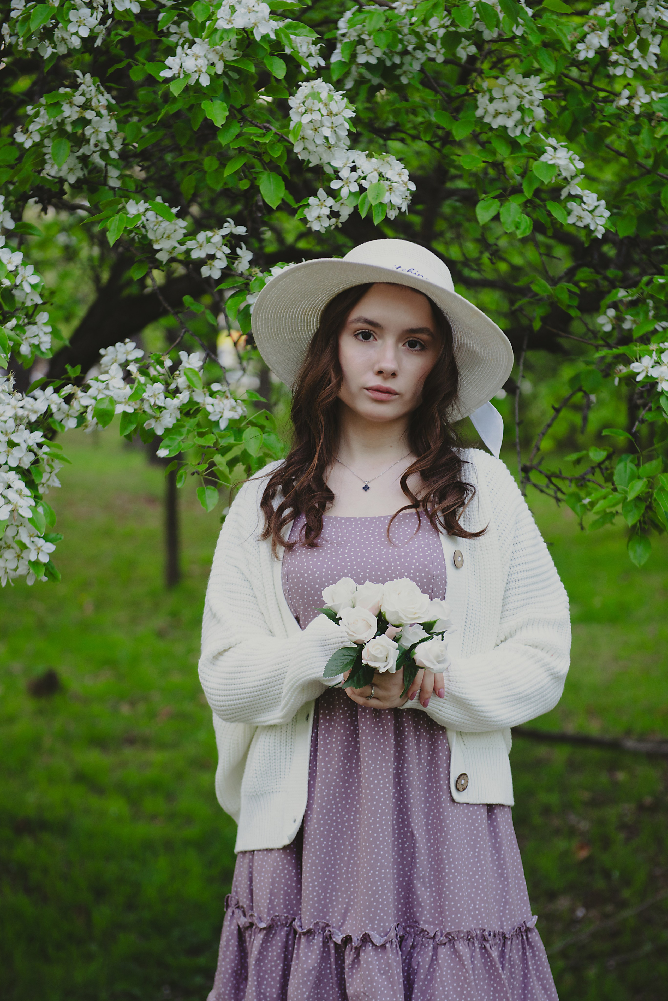 Прогулка в цветущих яблонях. Фотограф в Хабаровске