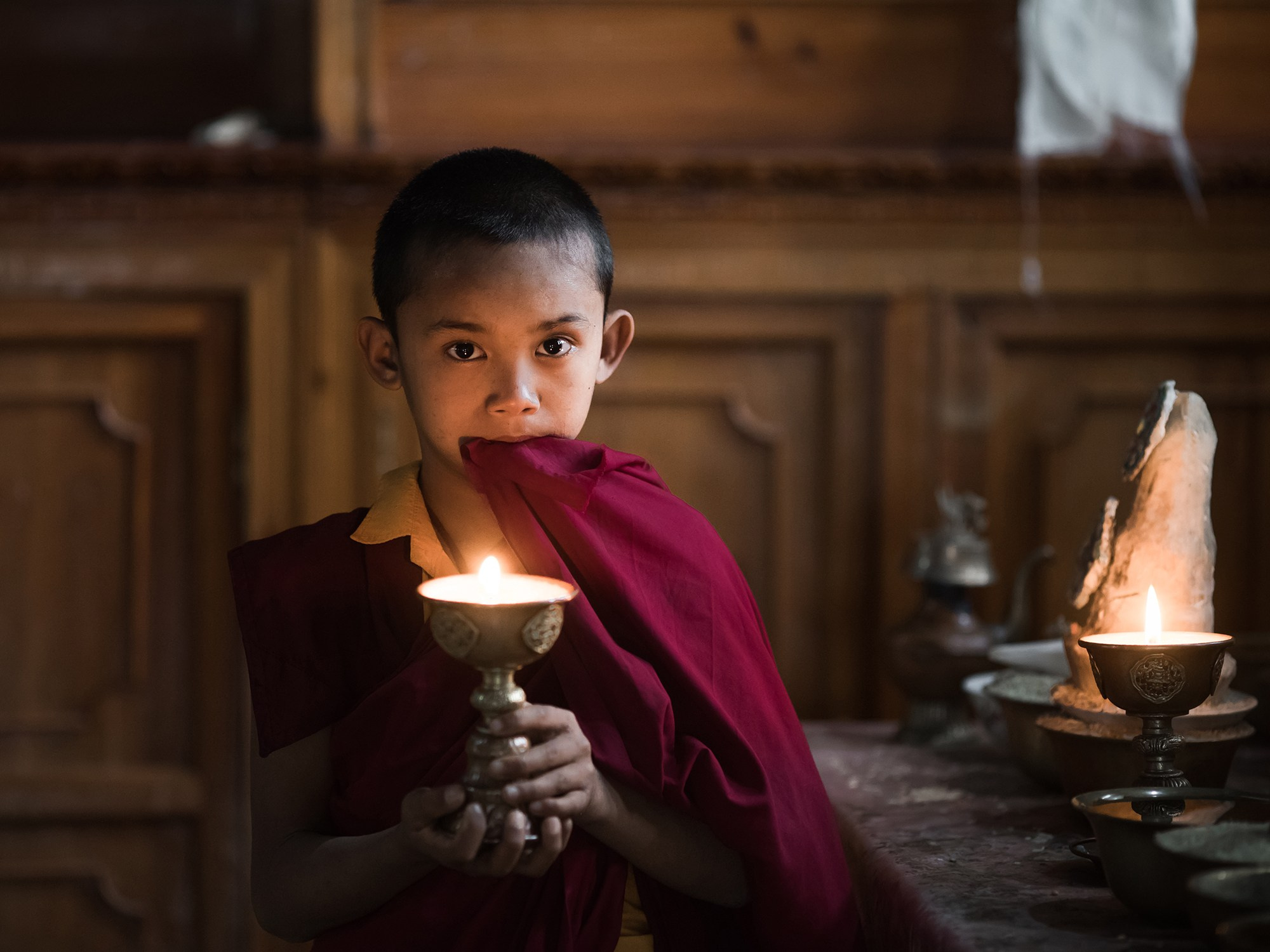 Tibetans in India. Documentary and art photographer Alexey Terentyev