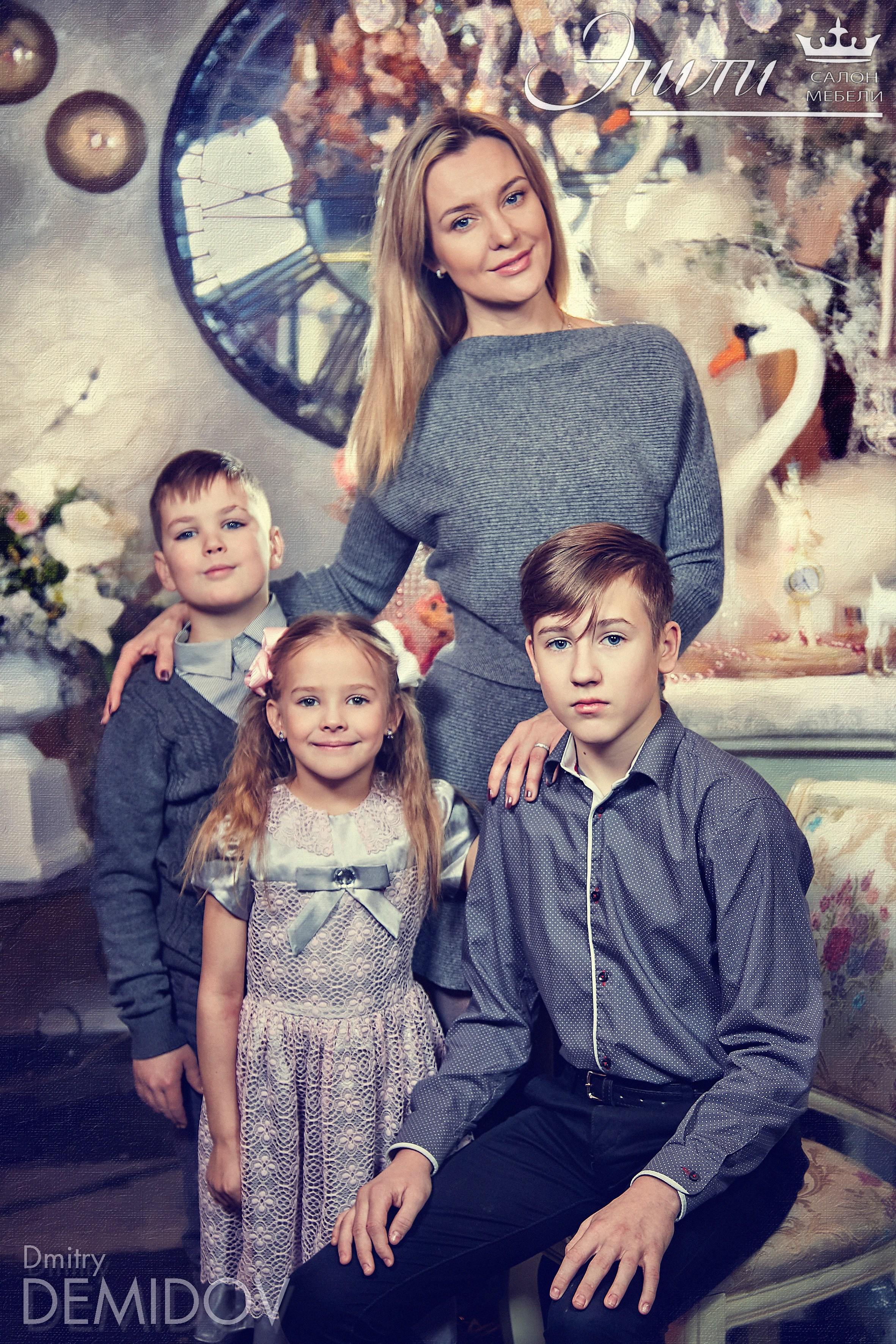 Новогодние фотосъемки в студии