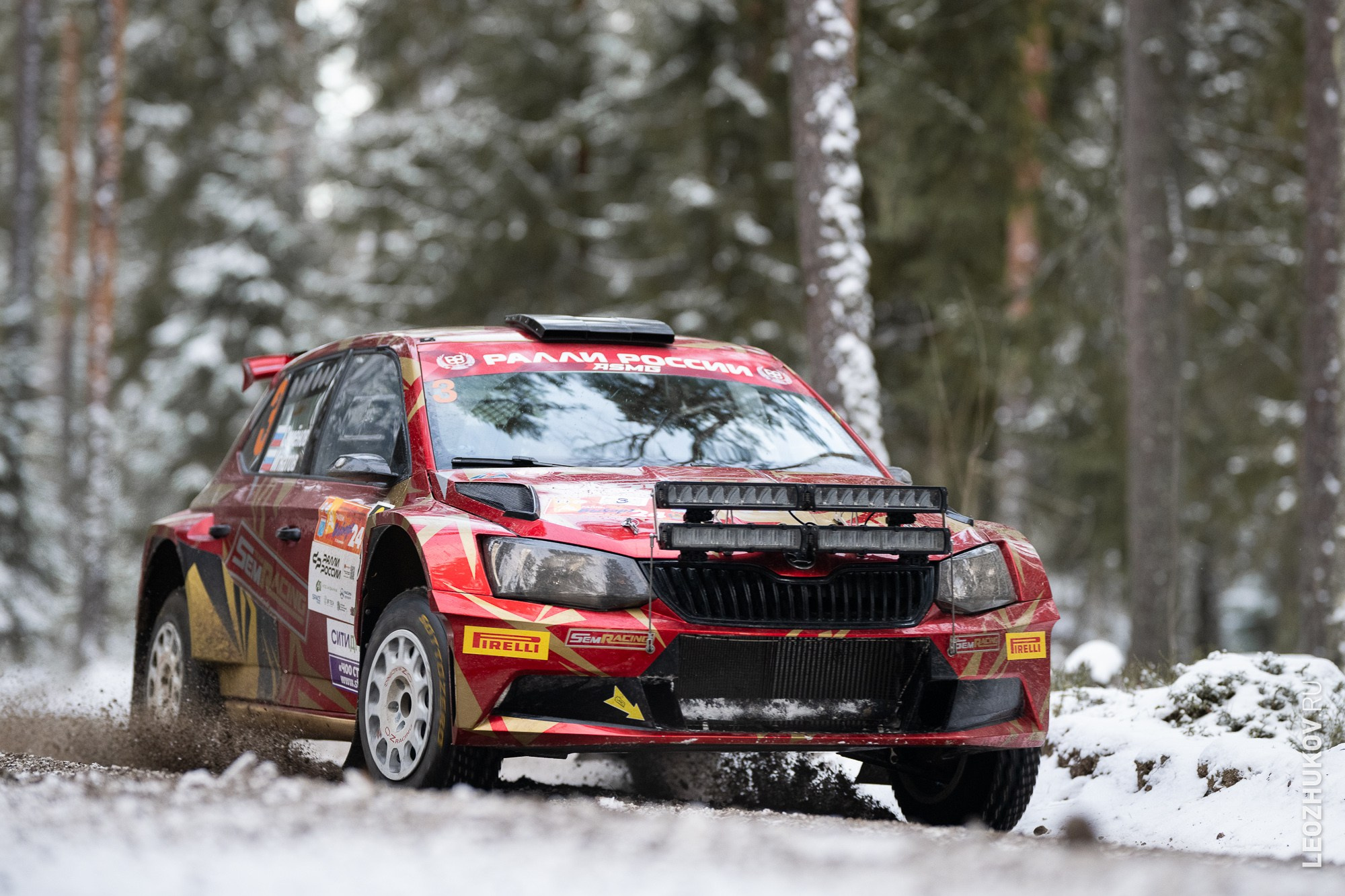 Rally Vyborg 2024. Sports photographer Leonid Zhukov