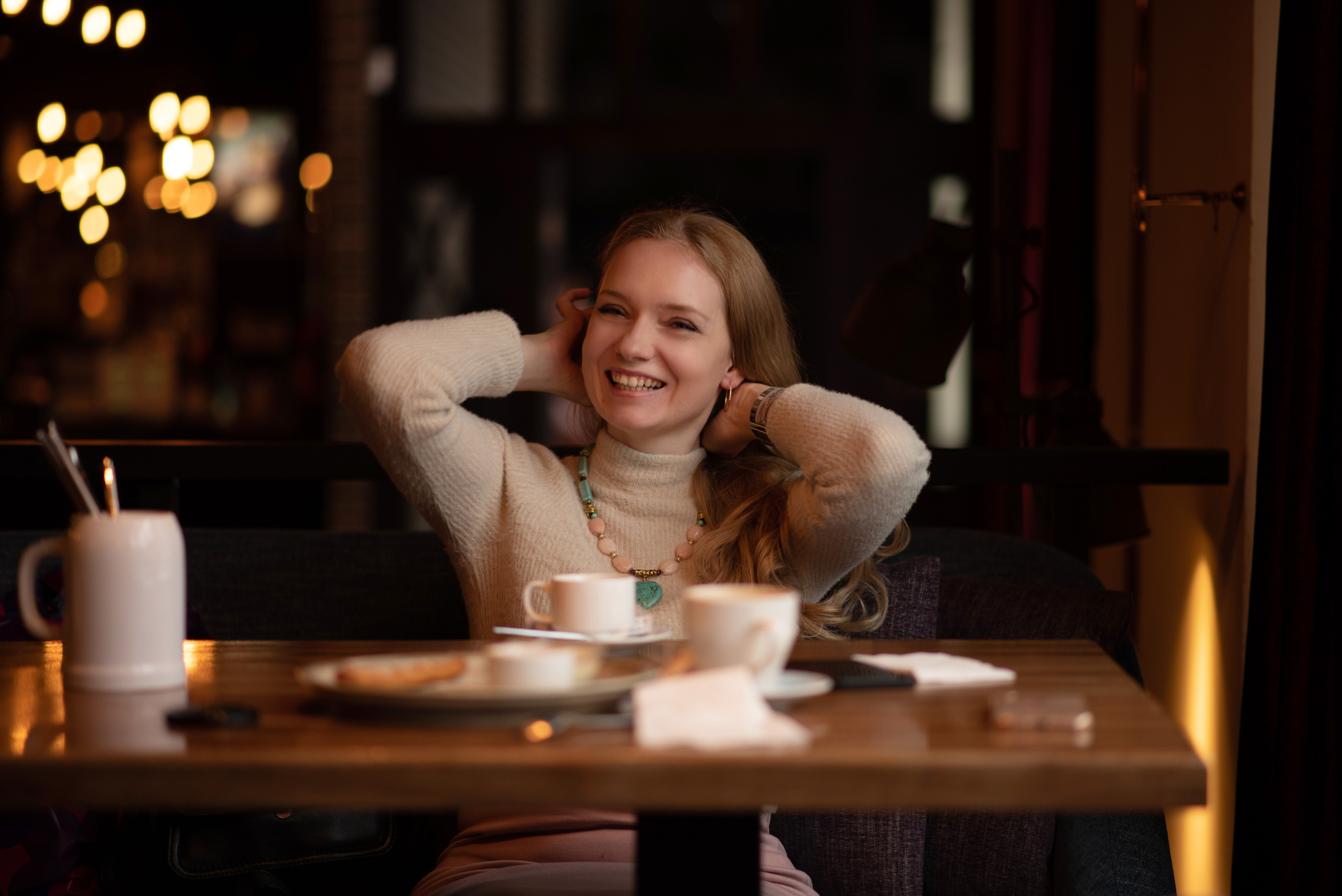 Фотосессия в кафе. Анна Боровикова, фотограф Пушкино