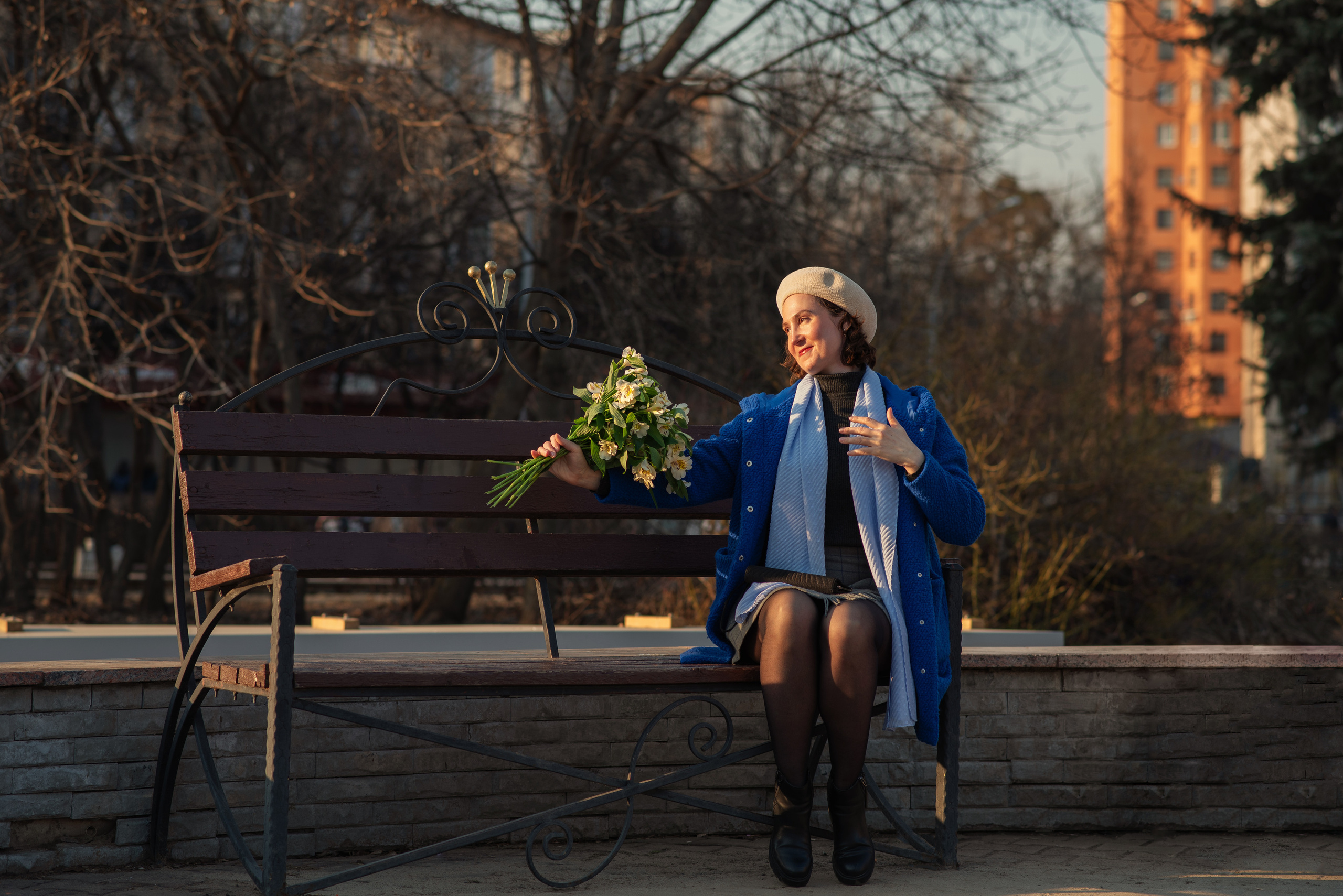 Вечерняя прогулка весной. Анна Боровикова, фотограф Пушкино