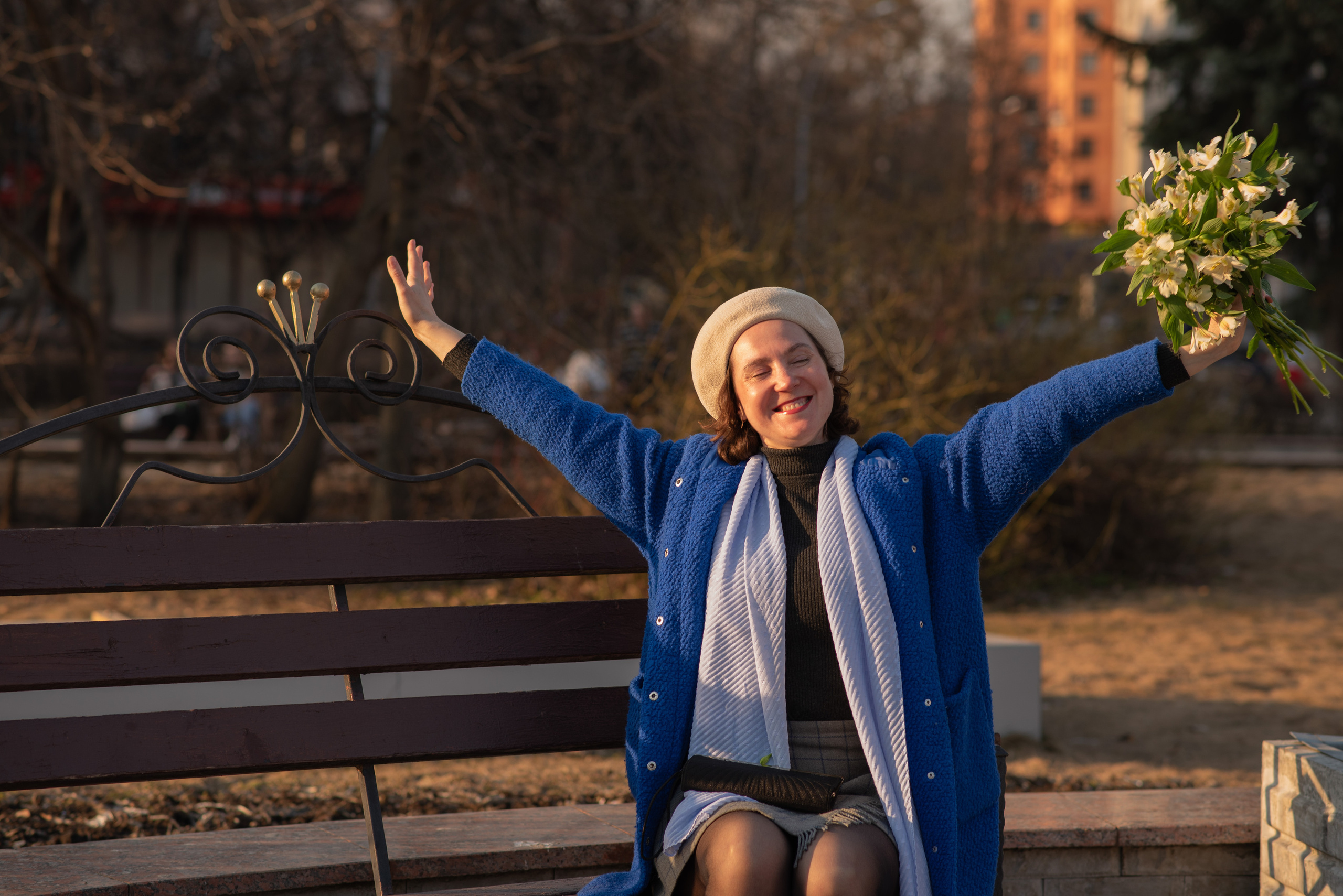 Вечерняя прогулка весной. Анна Боровикова, фотограф Пушкино