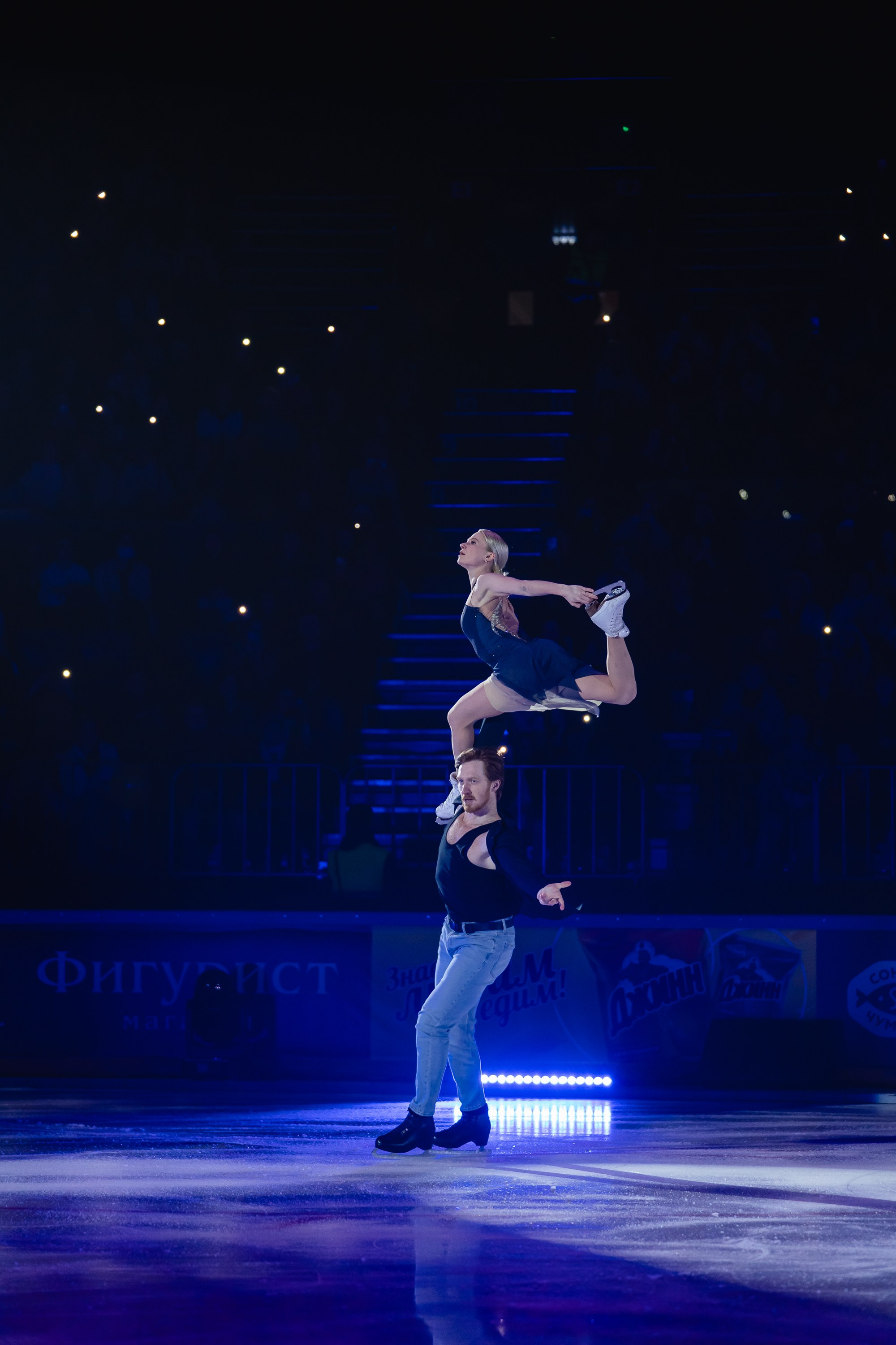 Шоу «Чемпионы на льду» в Новосибирске. Воробьева Ксения — Спортивный и танцевальный фотограф Новосибирск