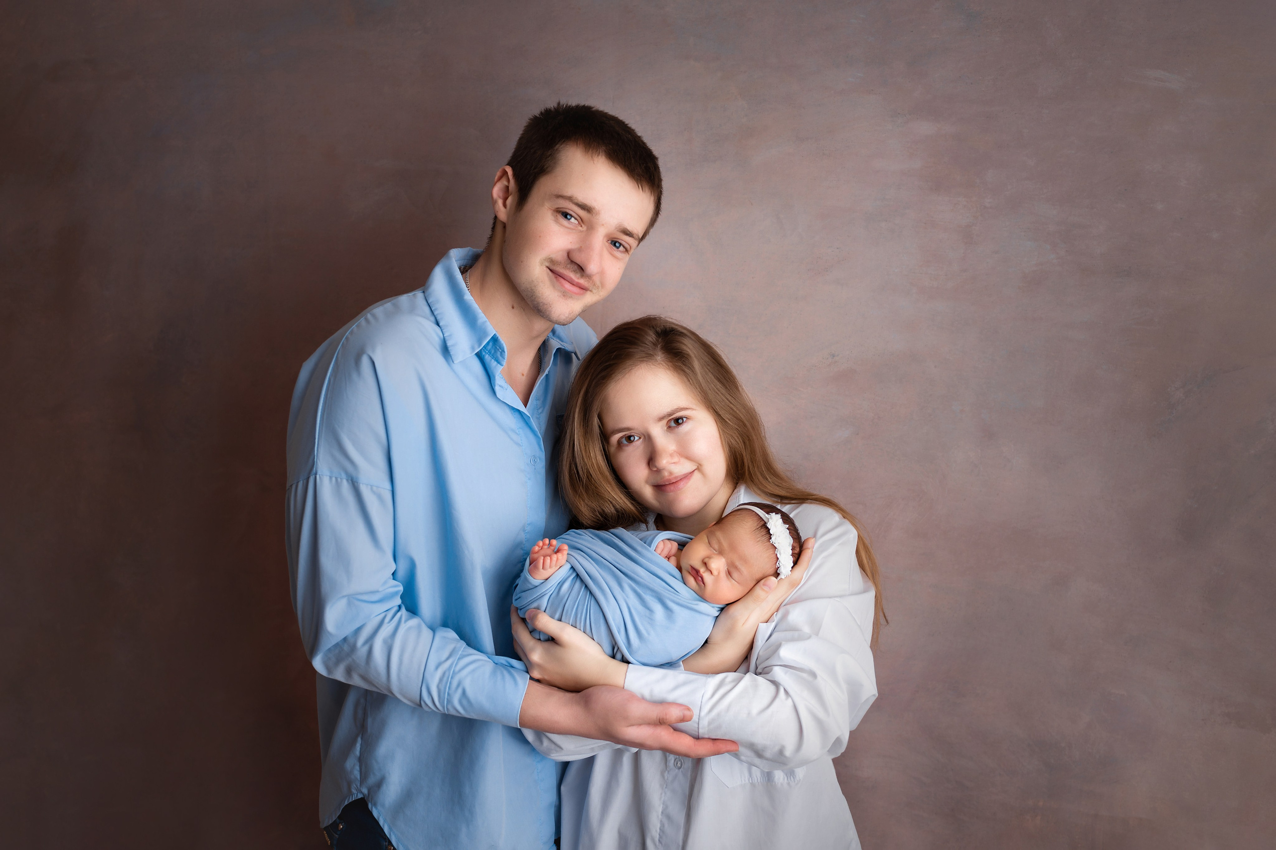 Семейные. Детский фотограф новорождённых в Барнауле Ксения Хомкина