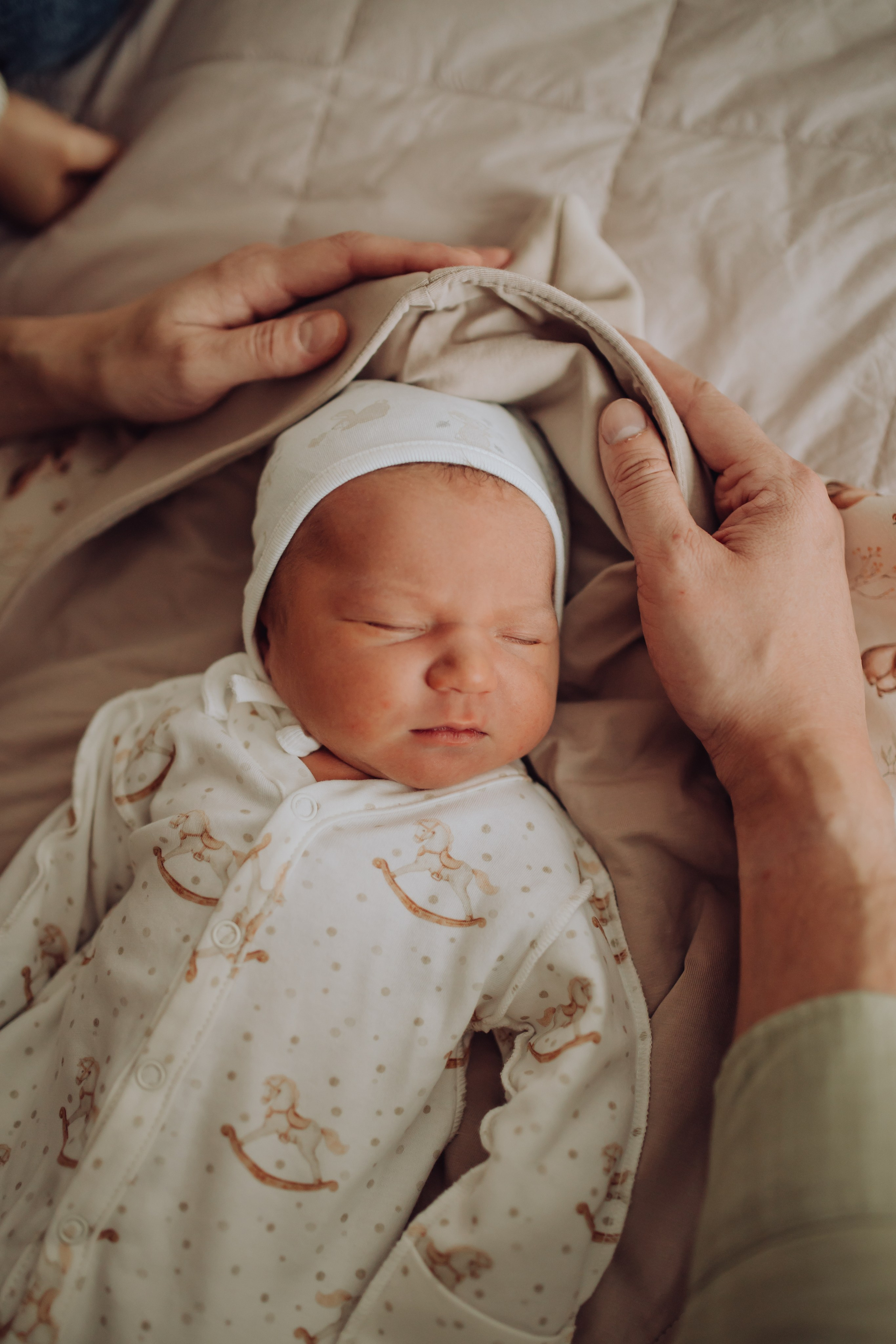 Съемка выписки из роддома. Семейный и детский фотограф в Екатеринбурге Катя Верещагина