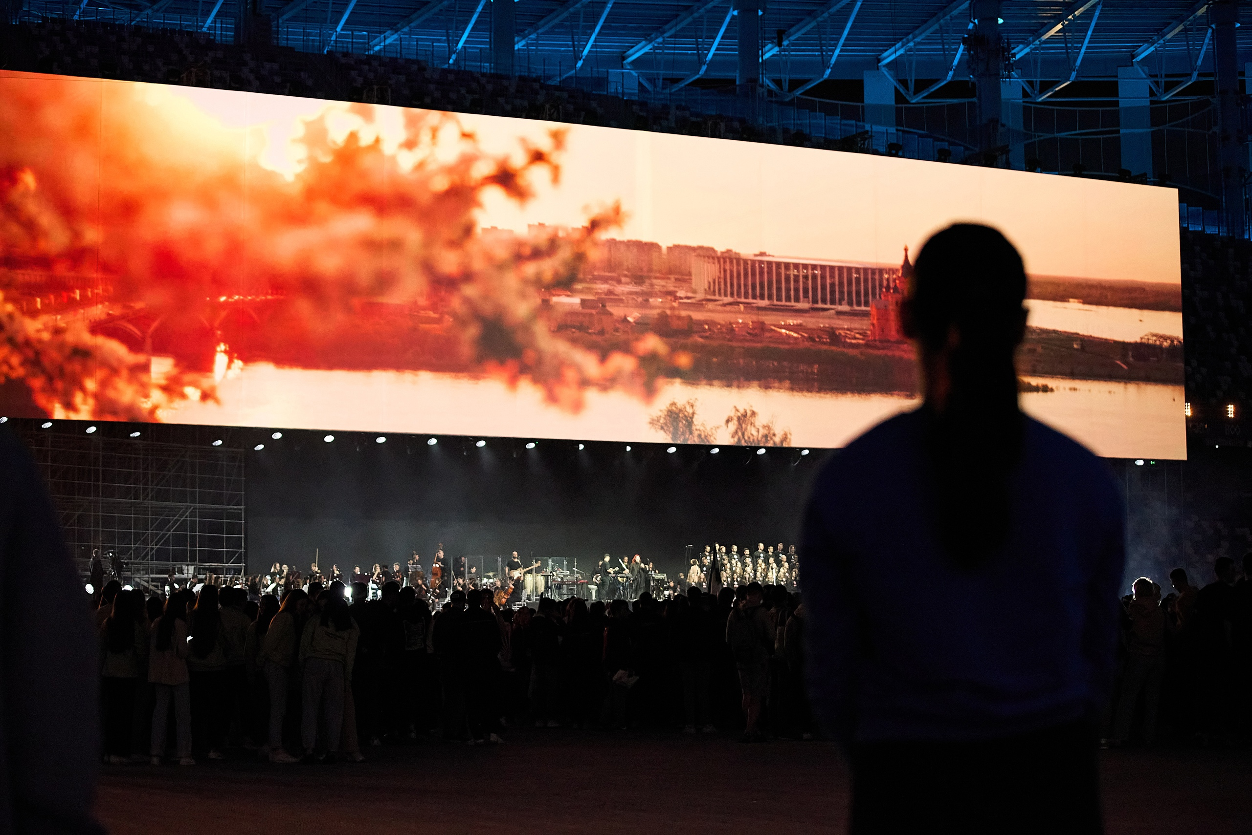 Открытие фестиваля Российская студенческая весна в Нижнем Новгороде