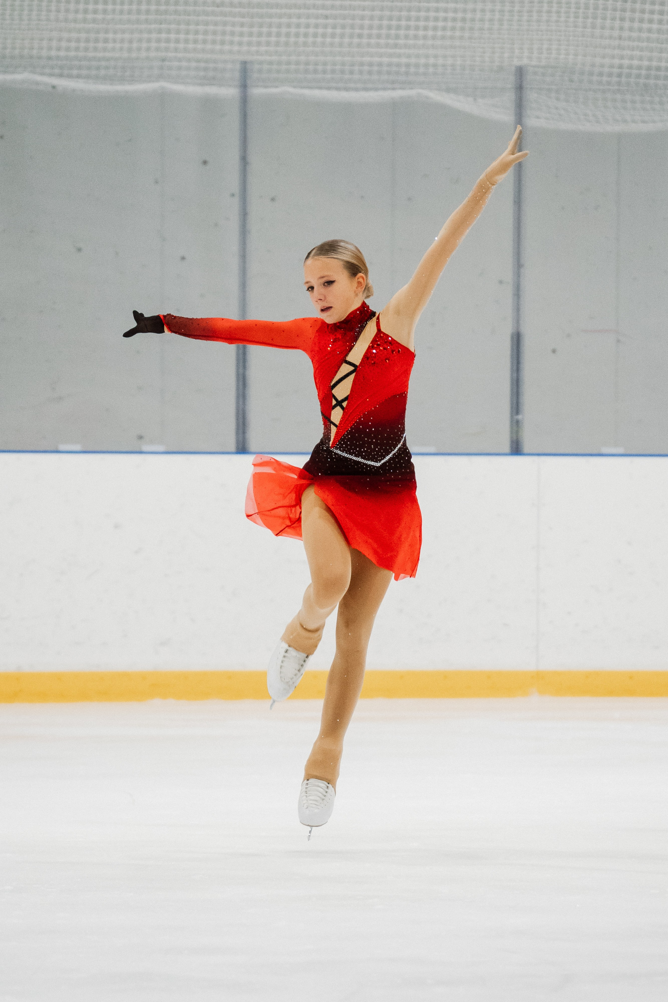 Соревнования по фигурному катанию на призы ФФКК НСО. Воробьева Ксения — Спортивный и танцевальный фотограф Новосибирск