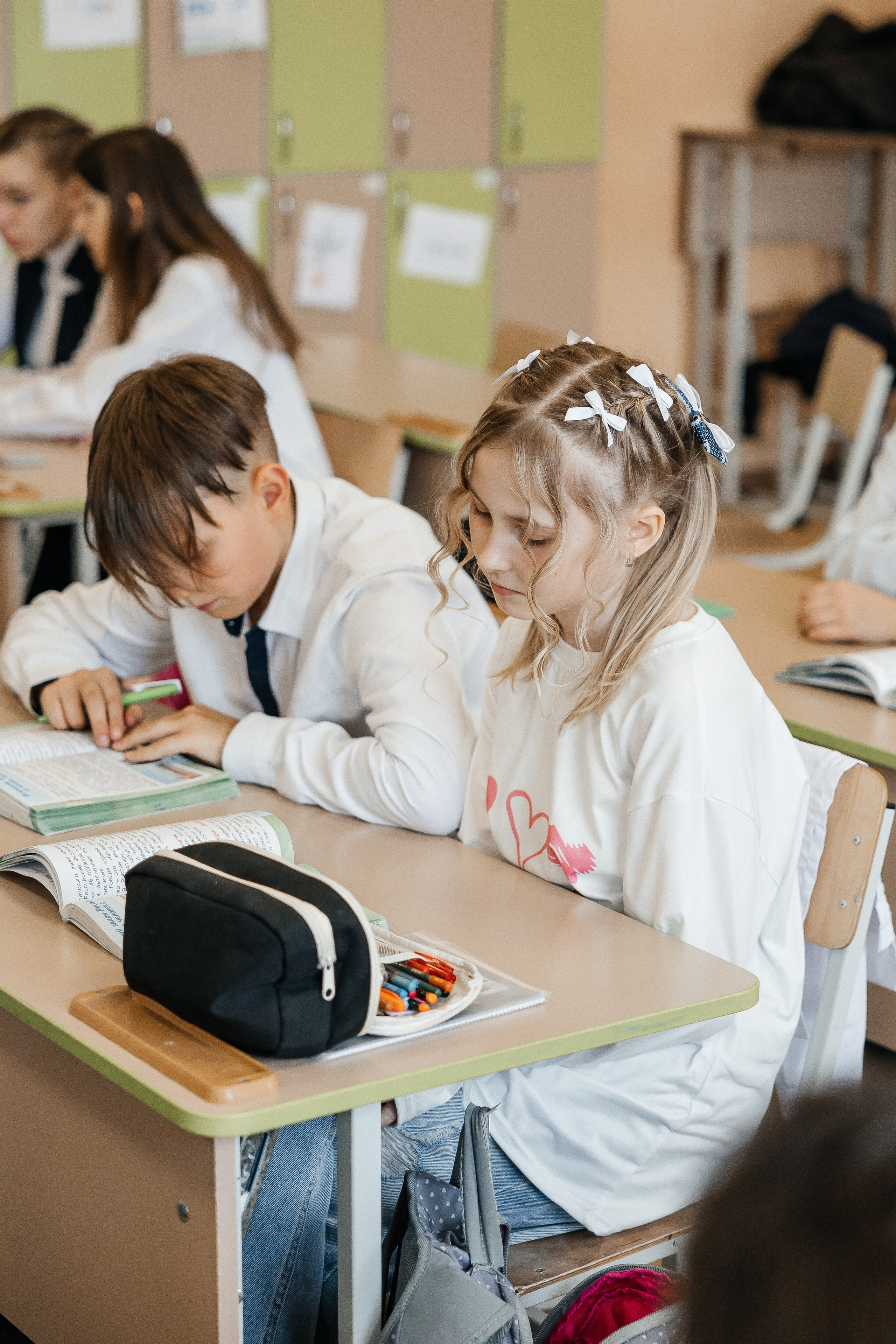 День в школе. Женский и событийный фотограф в Новосибирске Оксана Чумакова