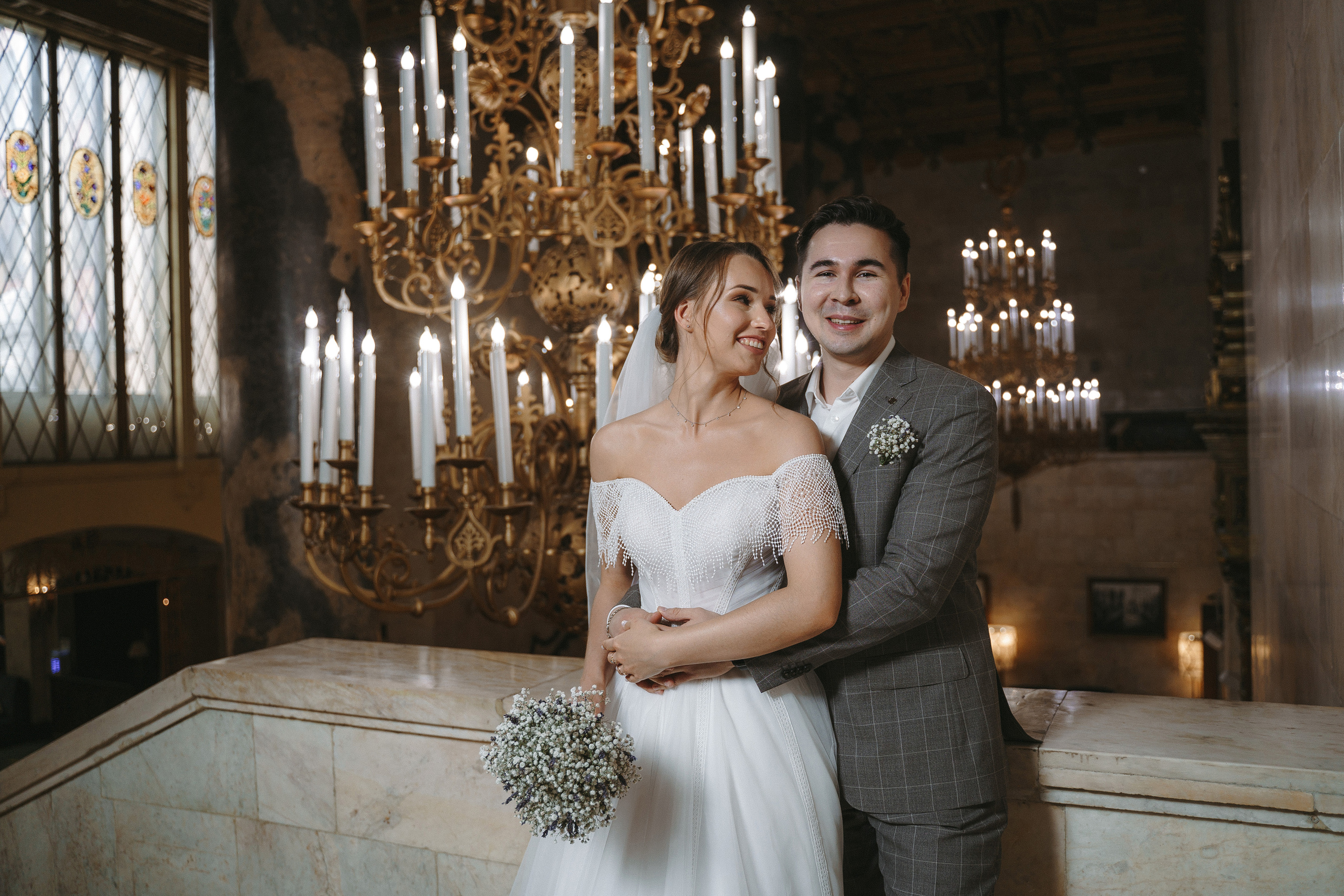 Свадебная фотосессия в отеле Hilton Moscow Leningradskaya 5*