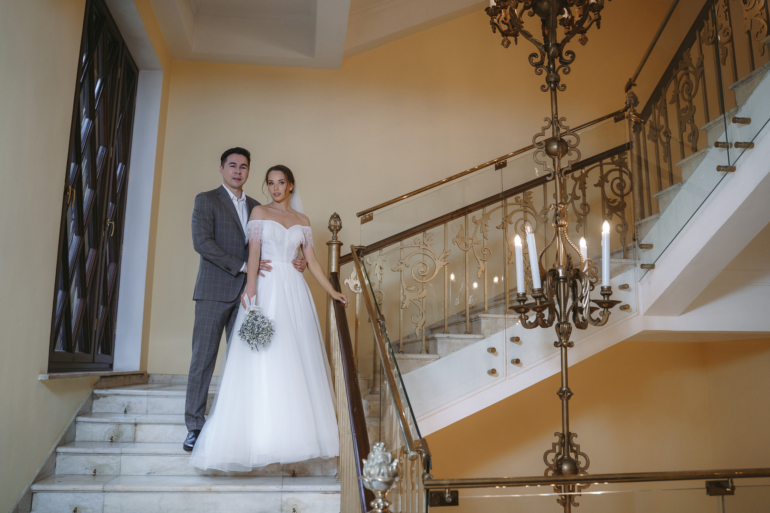 Свадебная фотосессия в отеле Hilton Moscow Leningradskaya 5*