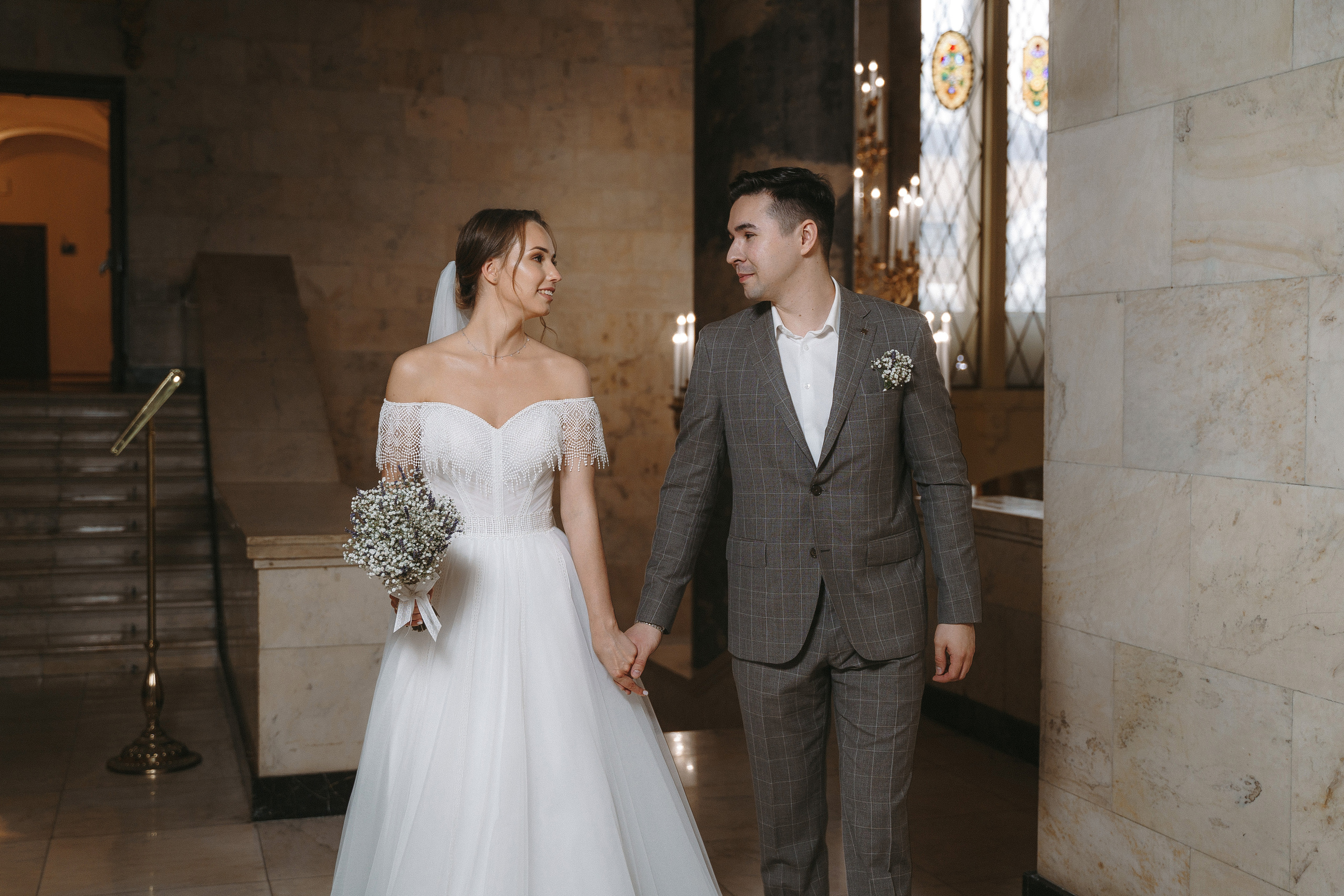 Свадебная фотосессия в отеле Hilton Moscow Leningradskaya 5*