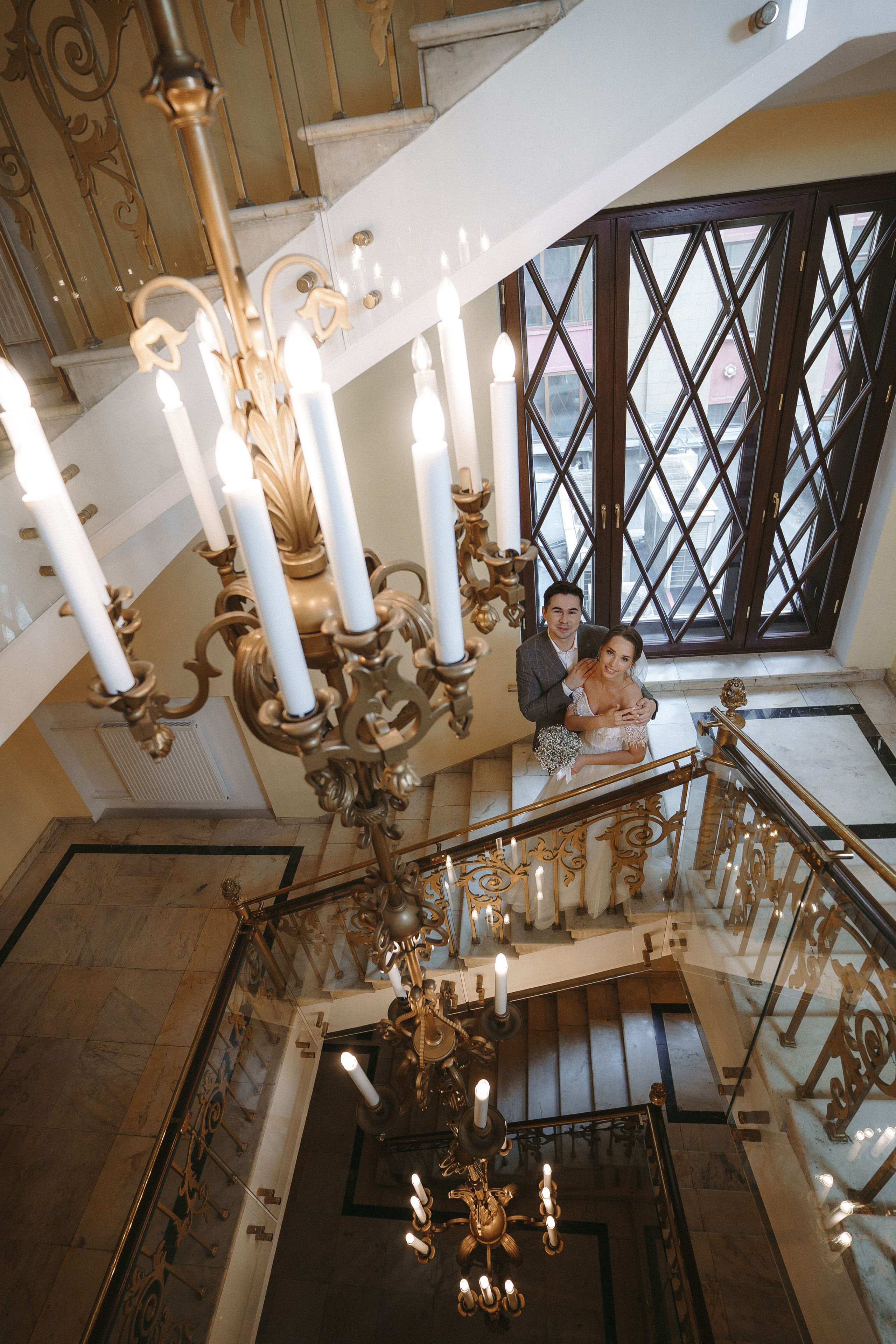 Свадебная фотосессия в отеле Hilton Moscow Leningradskaya 5*